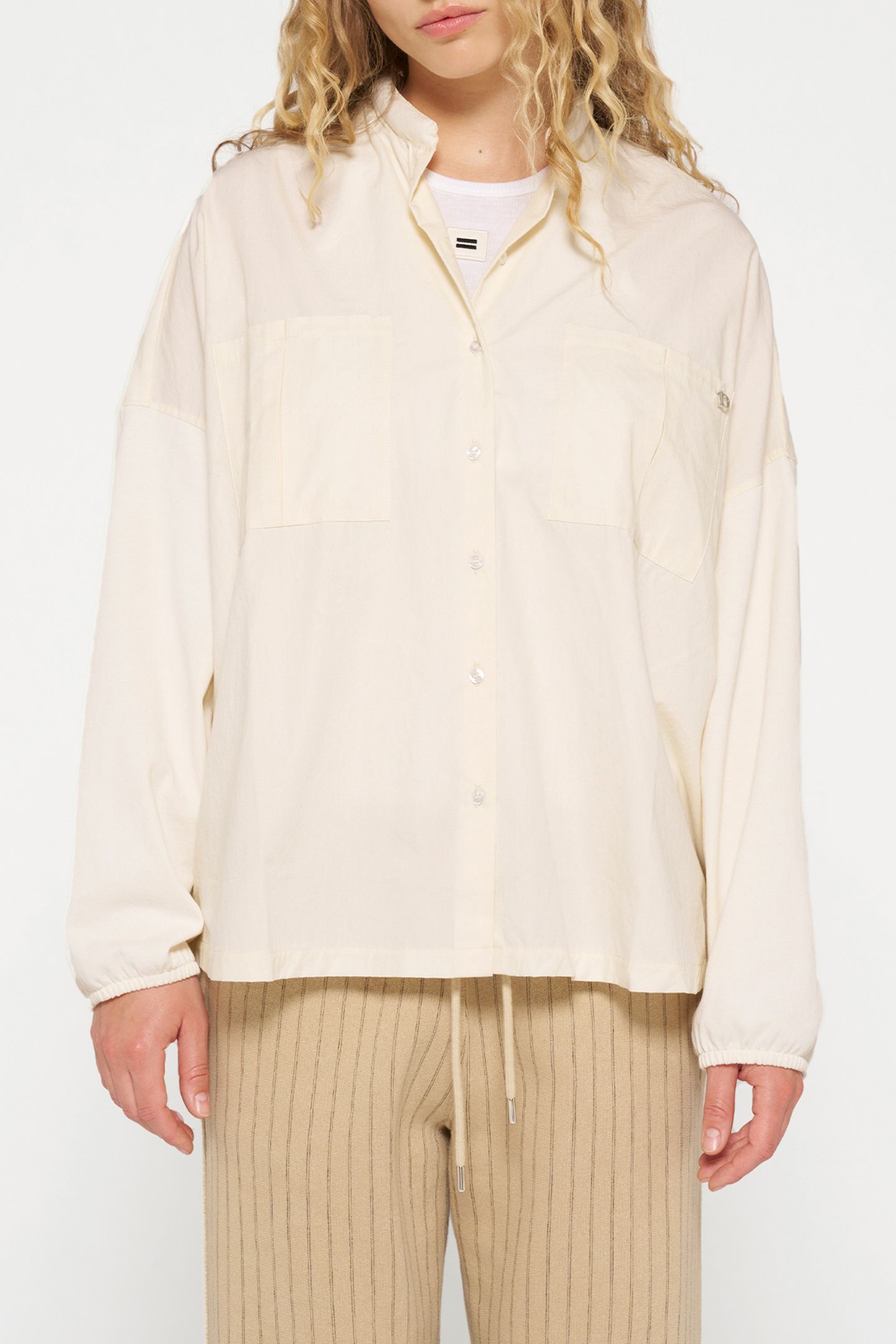 POPLIN SHIRT LIGHT NATURAL 1