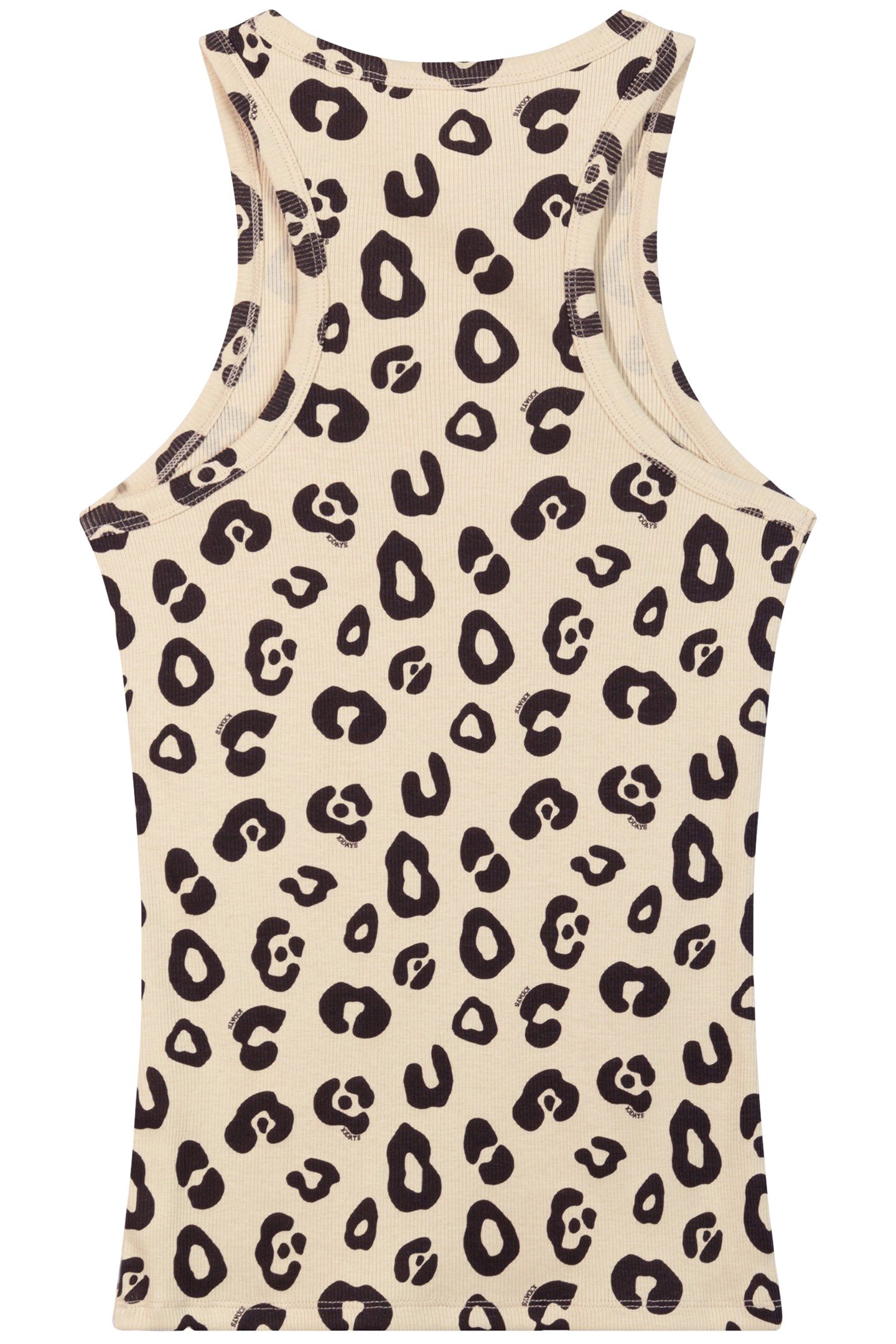 TANK TOP RIB LEOPARD OYSTER 5