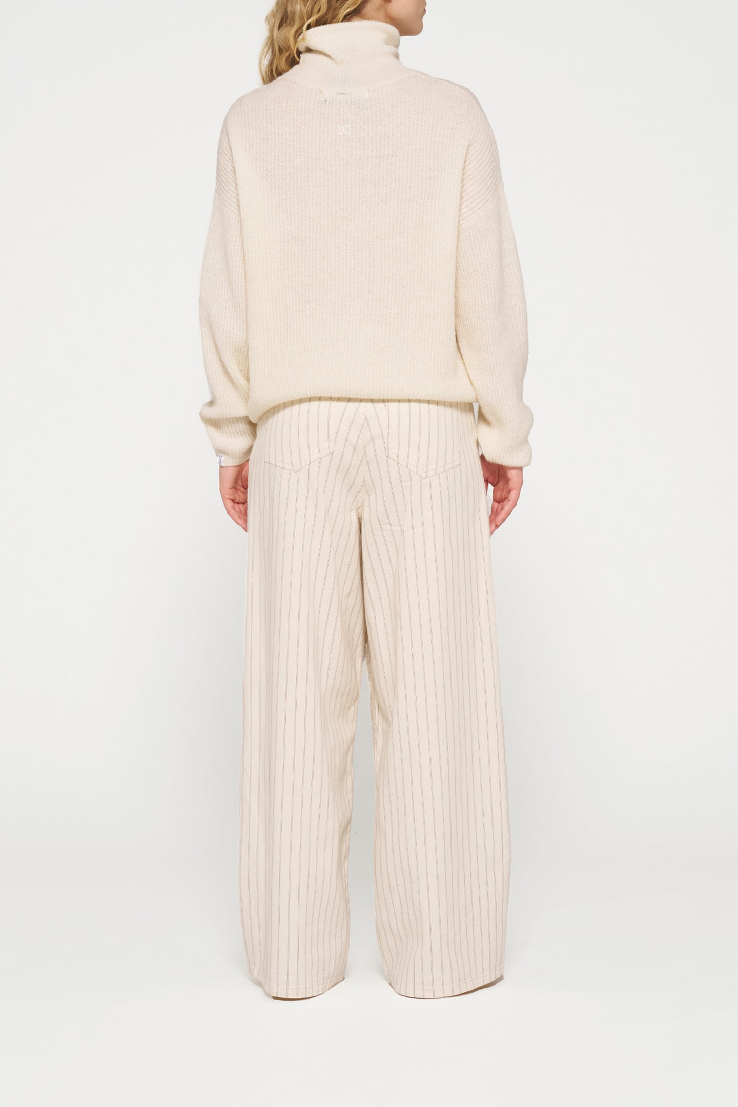 COLL SWEATER SOFT KNIT ECRU 3