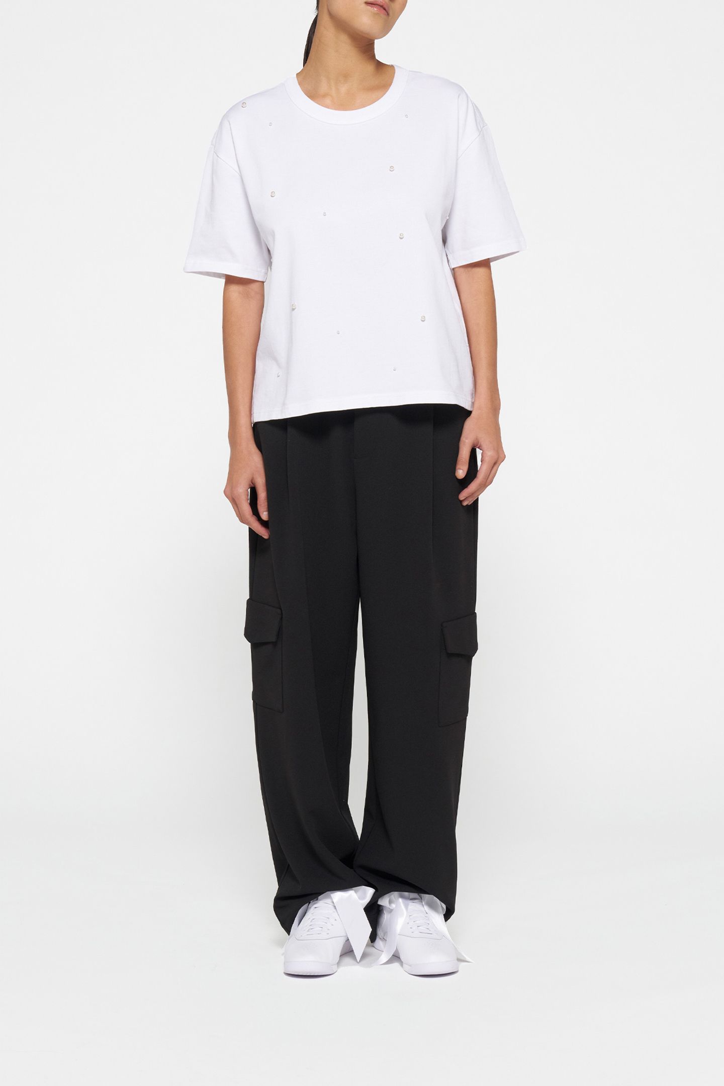 TEE PEARLS WHITE 2