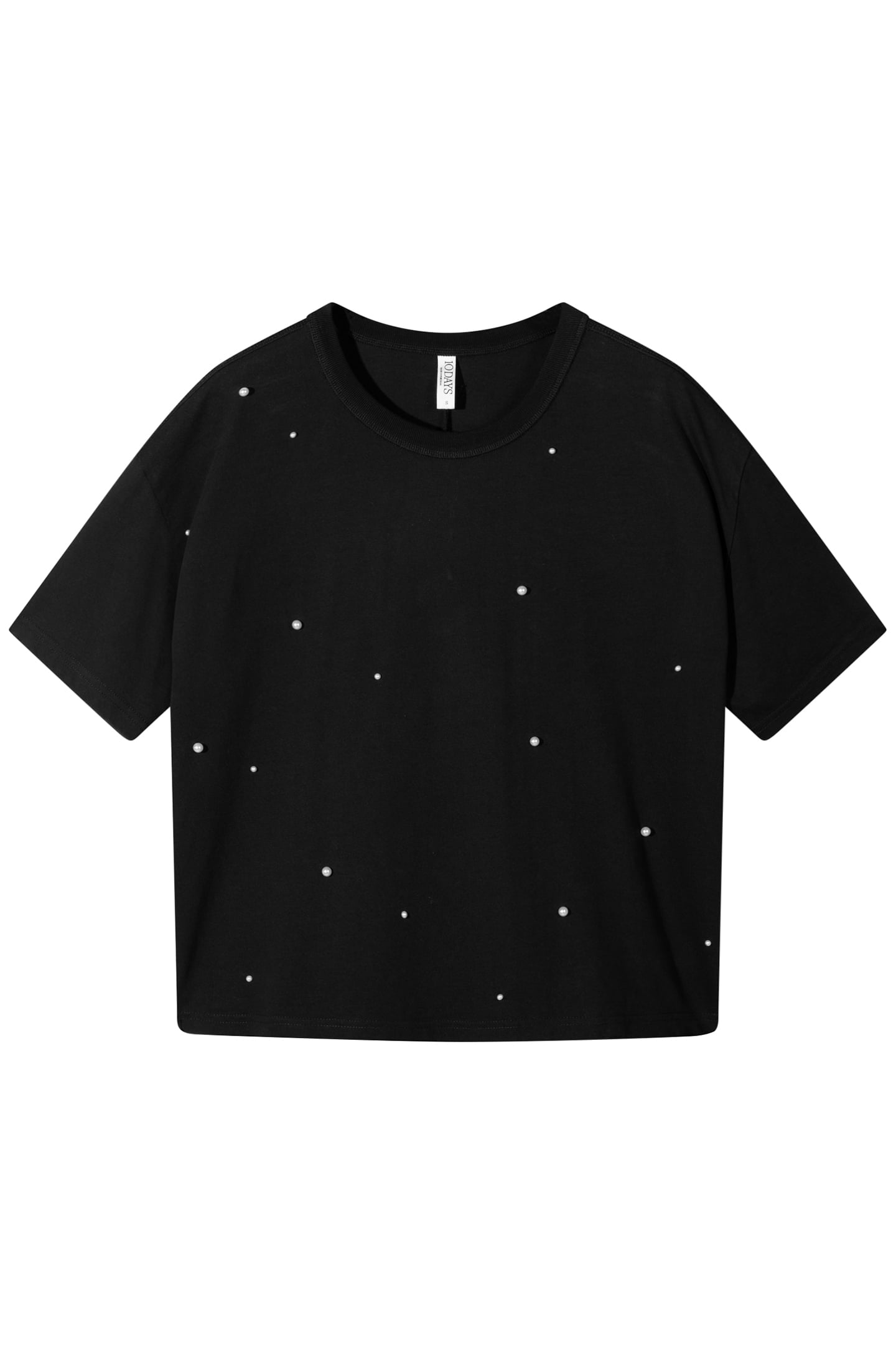 TEE PEARLS BLACK 4