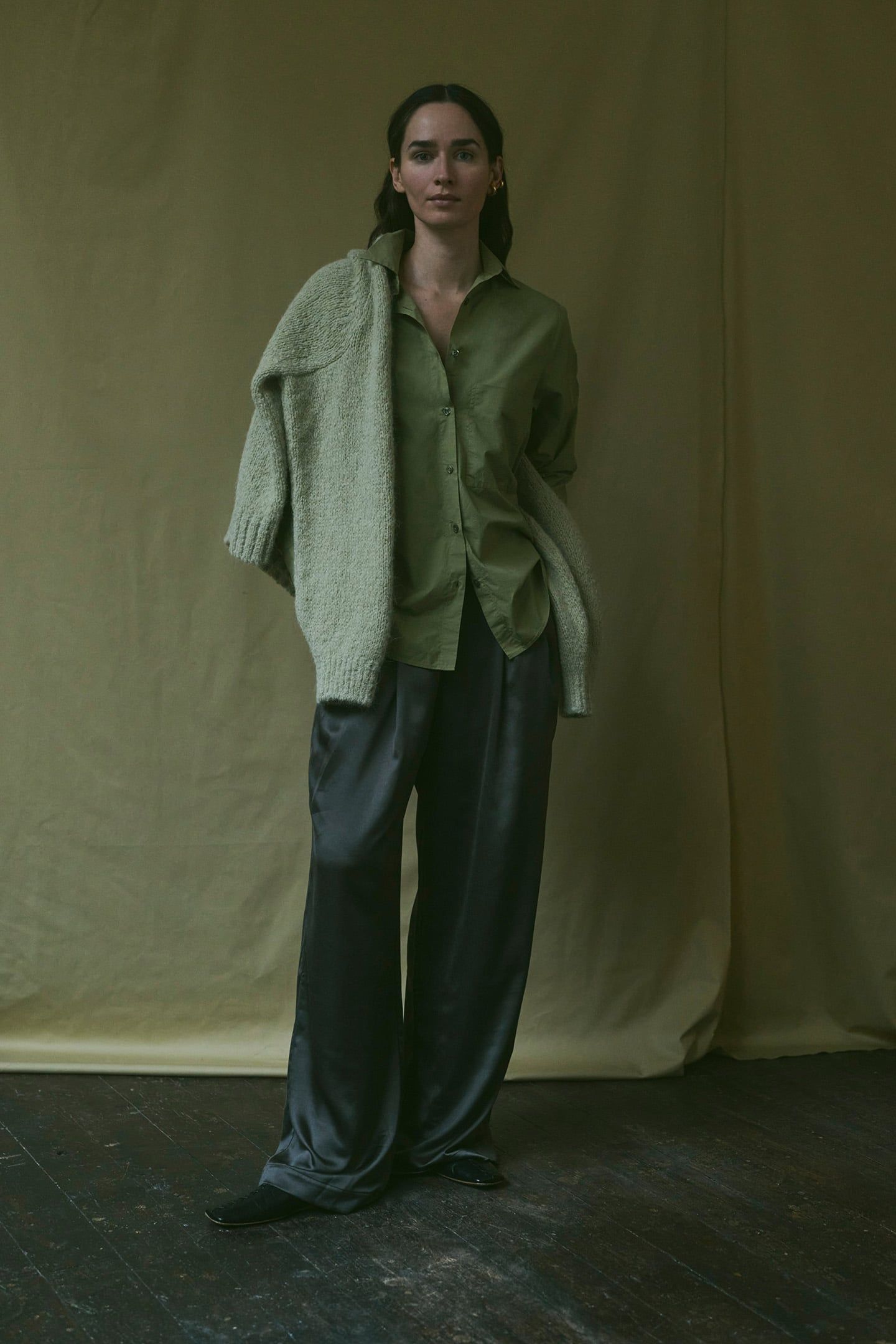 LIES BLOUSE SAGE 2