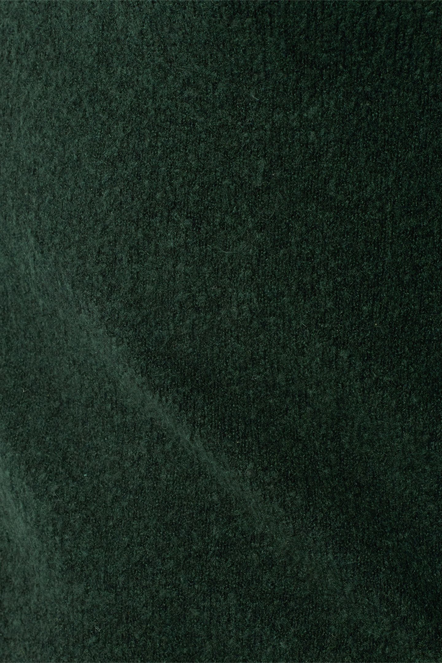 PULLOVER CREWNECK MELANGE WITH WOOL DARK GREEN 7