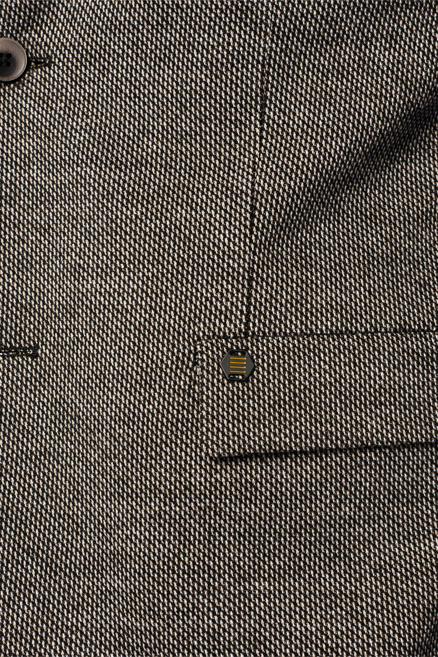 BLAZER STRETCH JERSEY MELANGE BLACK 7