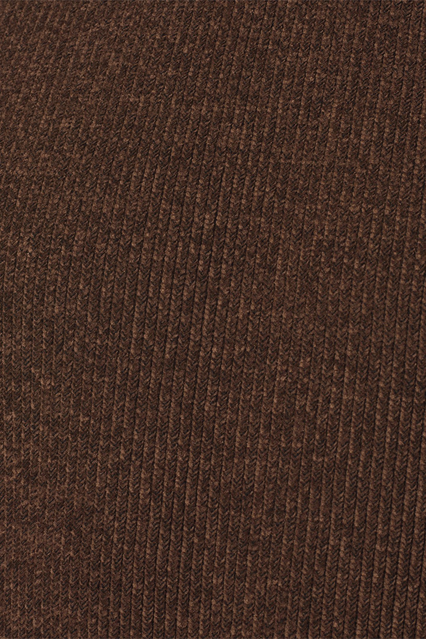 PULLOVER CREWNECK 2 COLOURED CHENILLE BROWN 7