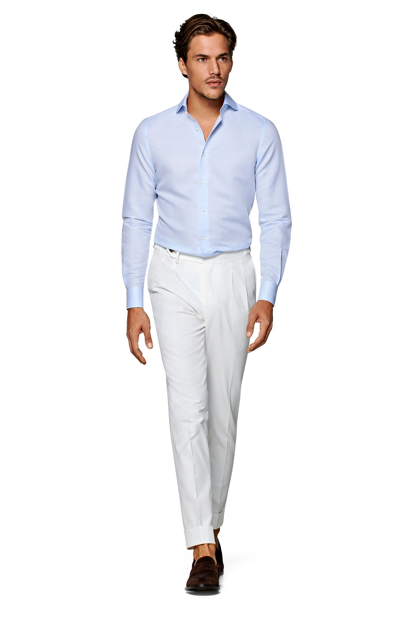 COTTON/LINEN LIGHT BLUE 2
