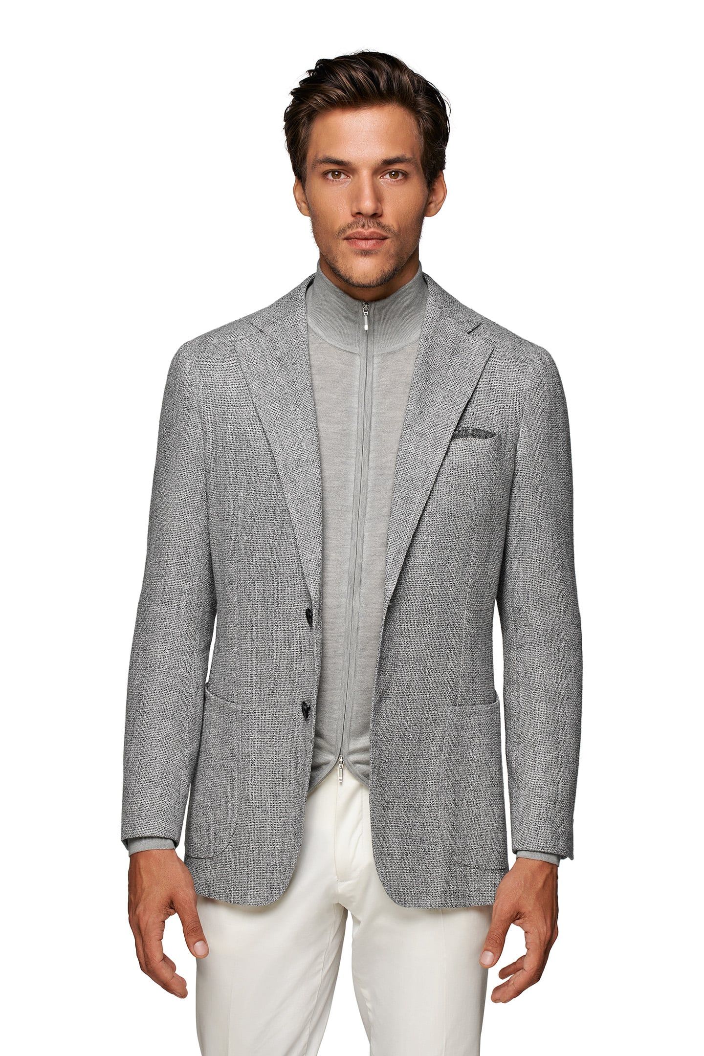 JACKET-L.GREY LIGHT GREY 1