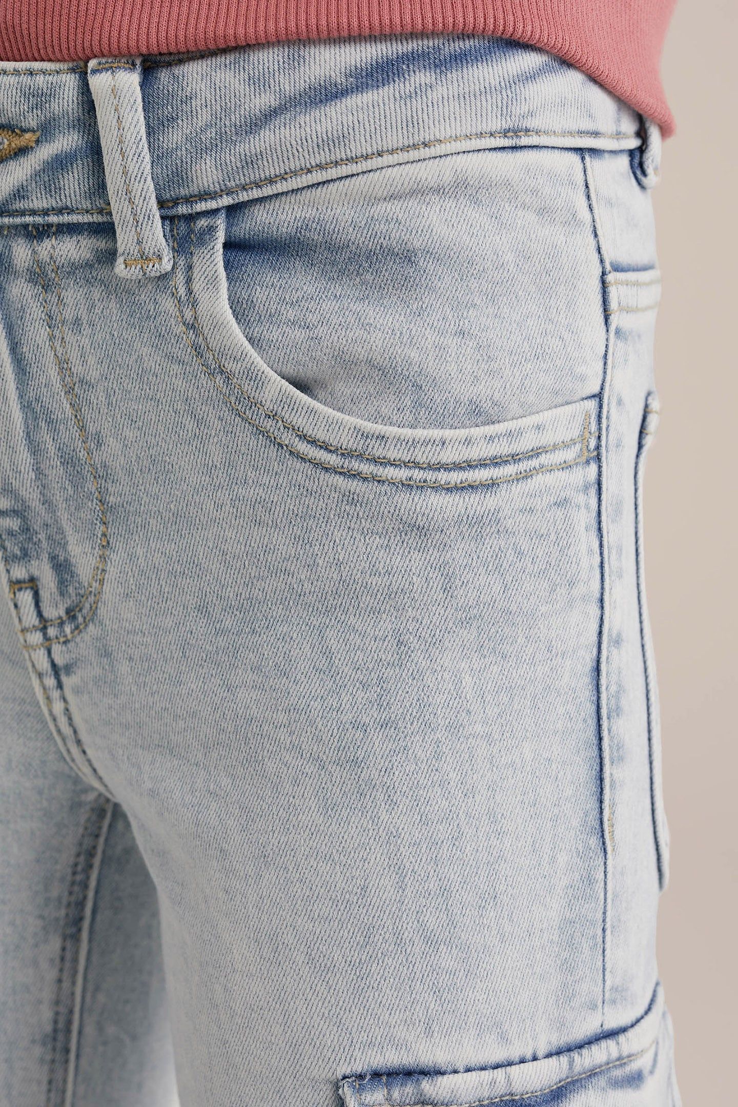 CARGO PANTS LIGHT BLUE 5