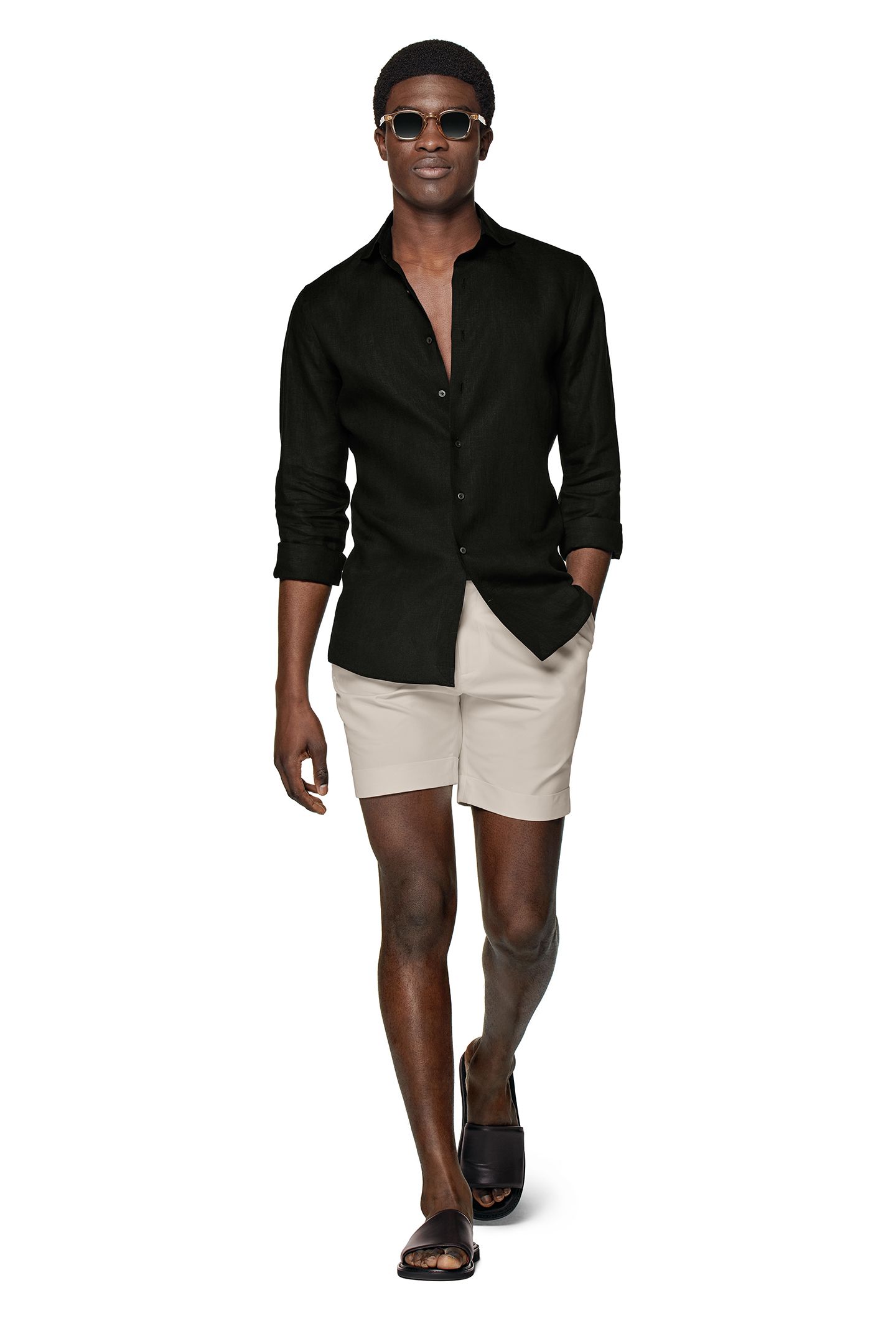 PURE LINEN BLACK BLACK 3
