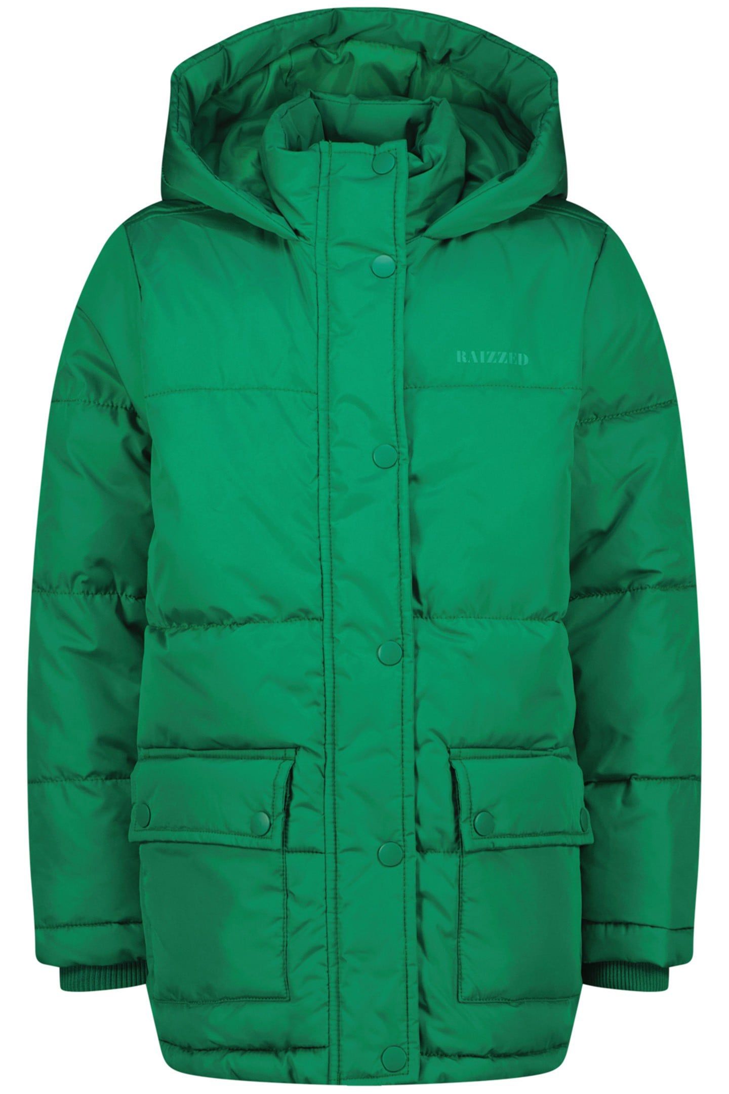 GIRLS MANOU JACKETS KHAKI GREEN 1
