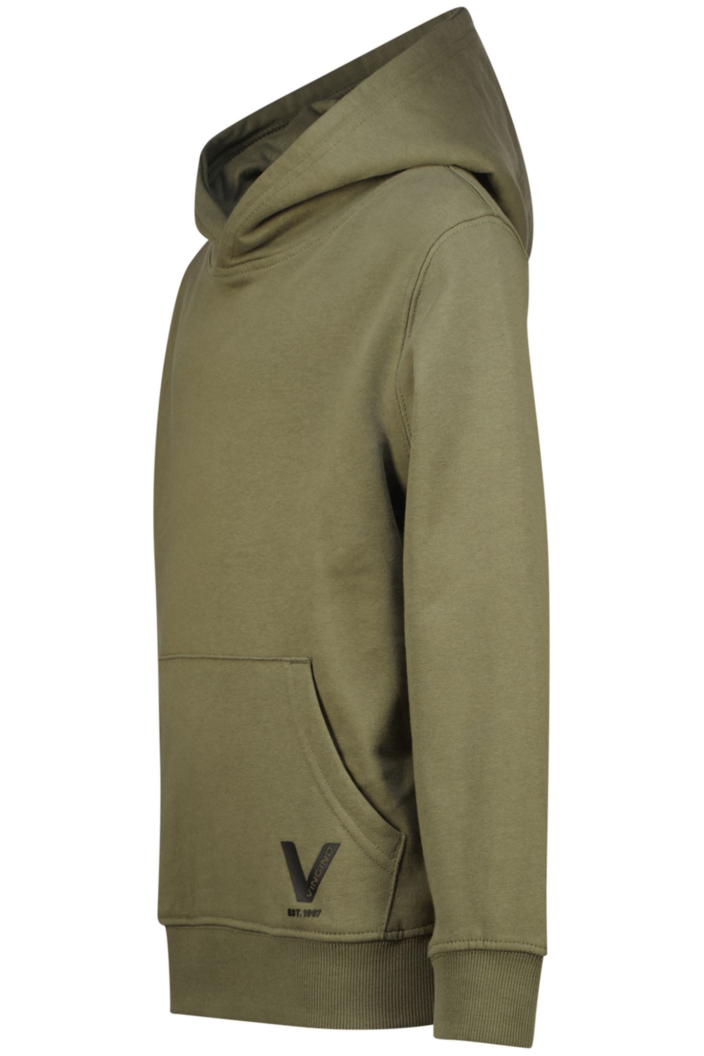 BOYS NATEST SWEATER ARMY GREEN 3