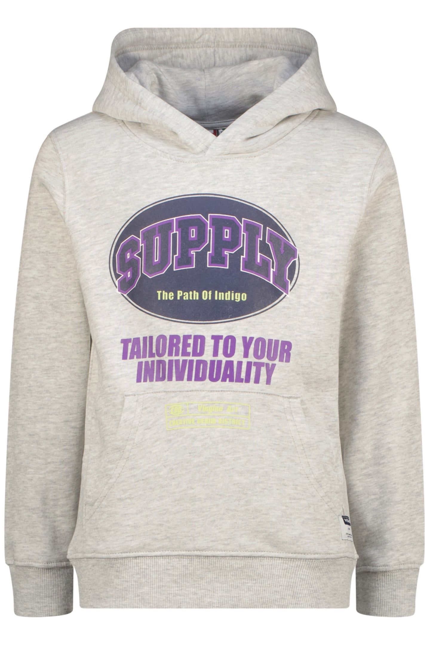 BOYS NATHAN SWEATER GREY MELE 1