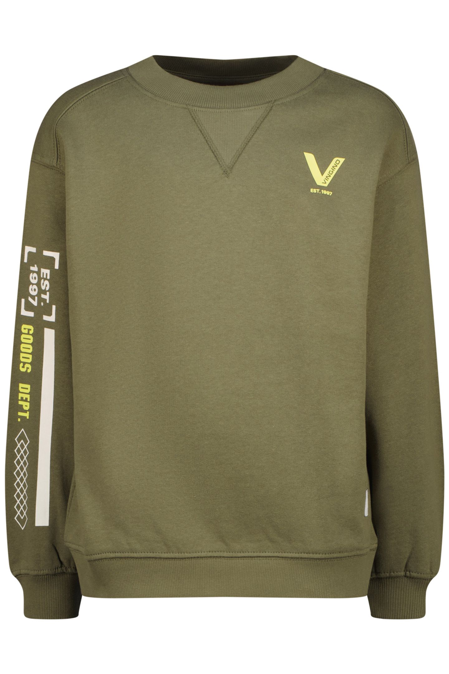 BOYS NAMIE SWEATER ARMY GREEN 1