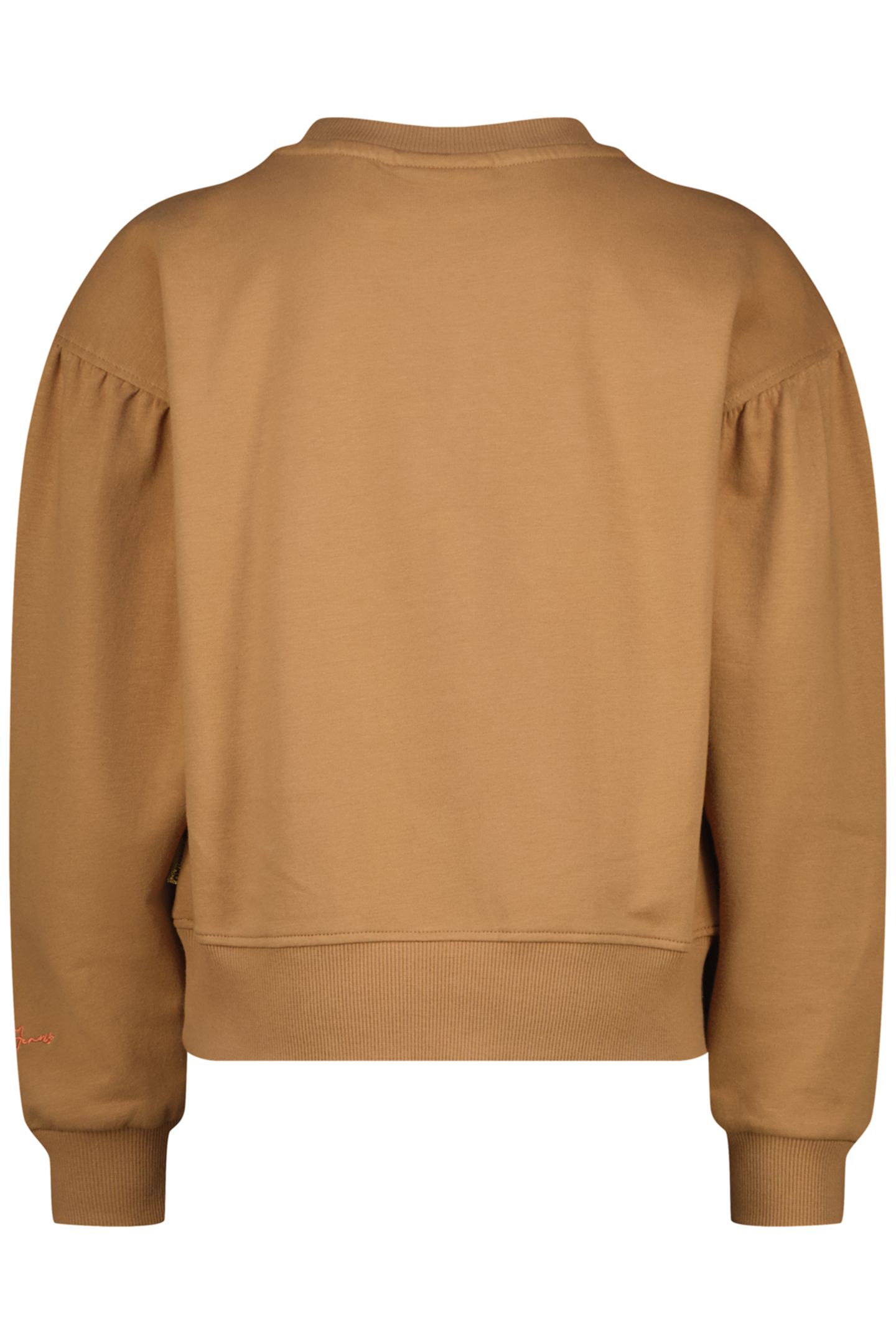 GIRLS NORAN SWEATER RUSTIC BROWN 2