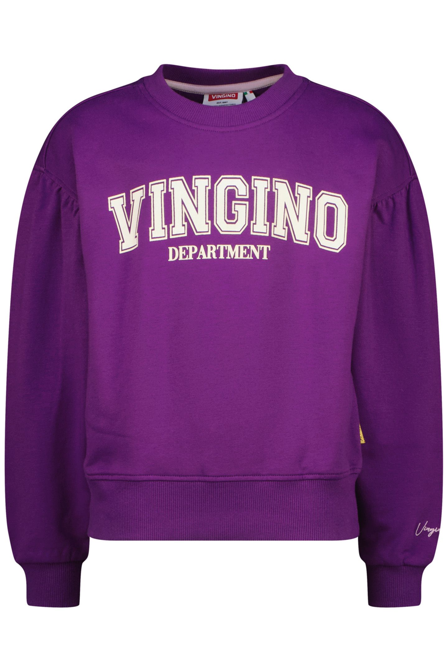 GIRLS NORAN SWEATER ULTRA PURPLE 1