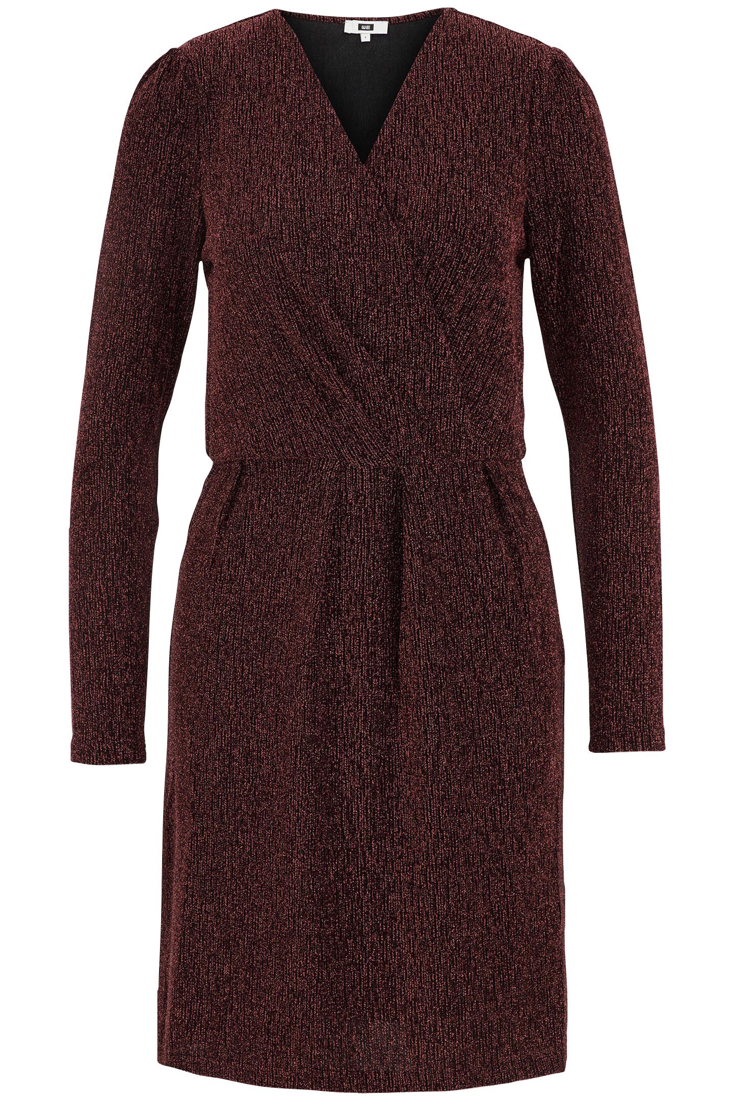 DRESS MID LENGTH RED 4