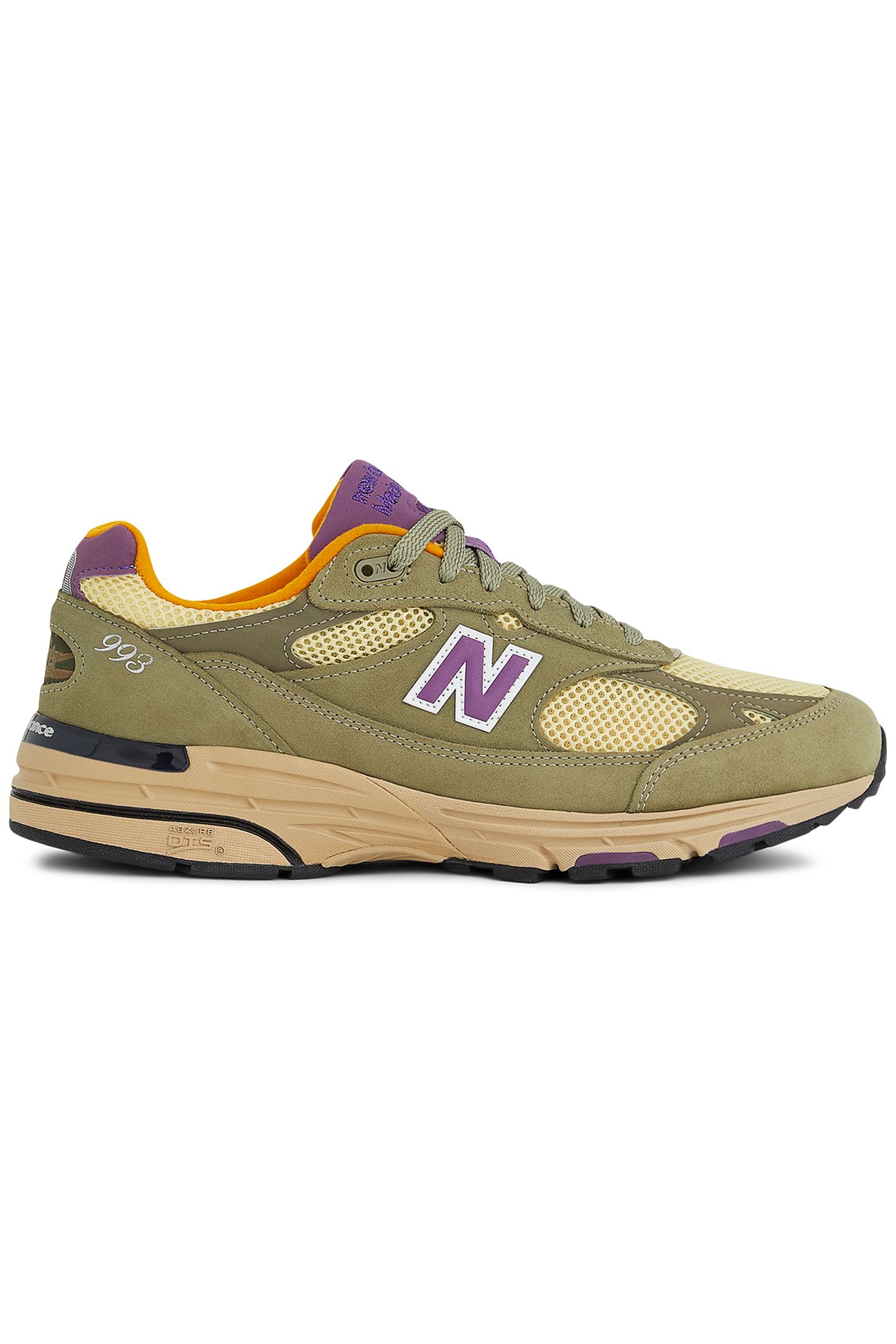 U993OL MADE IN USA SNEAKERS IN OLIVE LEAF 1