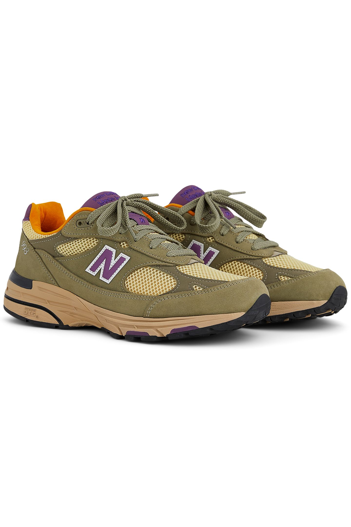 U993OL MADE IN USA SNEAKERS IN OLIVE LEAF 2