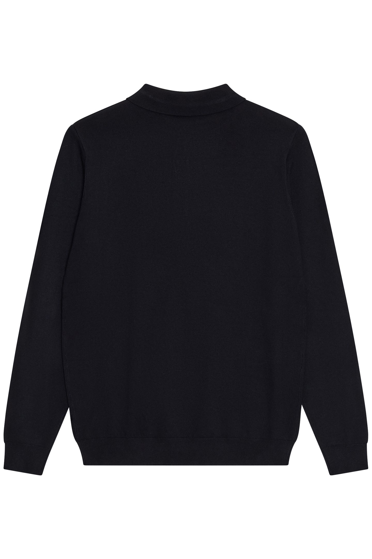 POLO L/S LUXE BLACK 2