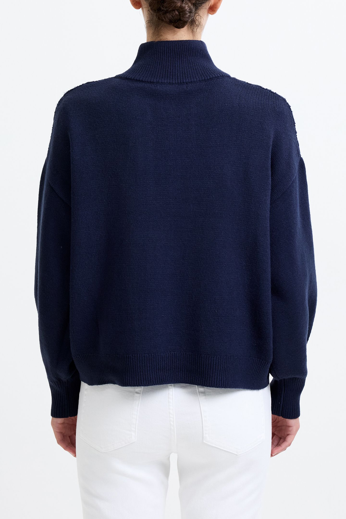 BABYSOFT CABLE HALF ZIP DUCHESS BLUE 2