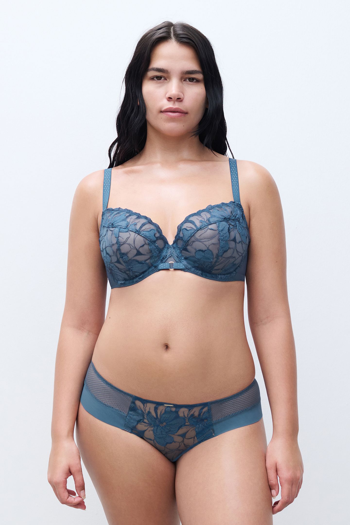 FLEURS SIGNATURE SHORTY BLUE 4