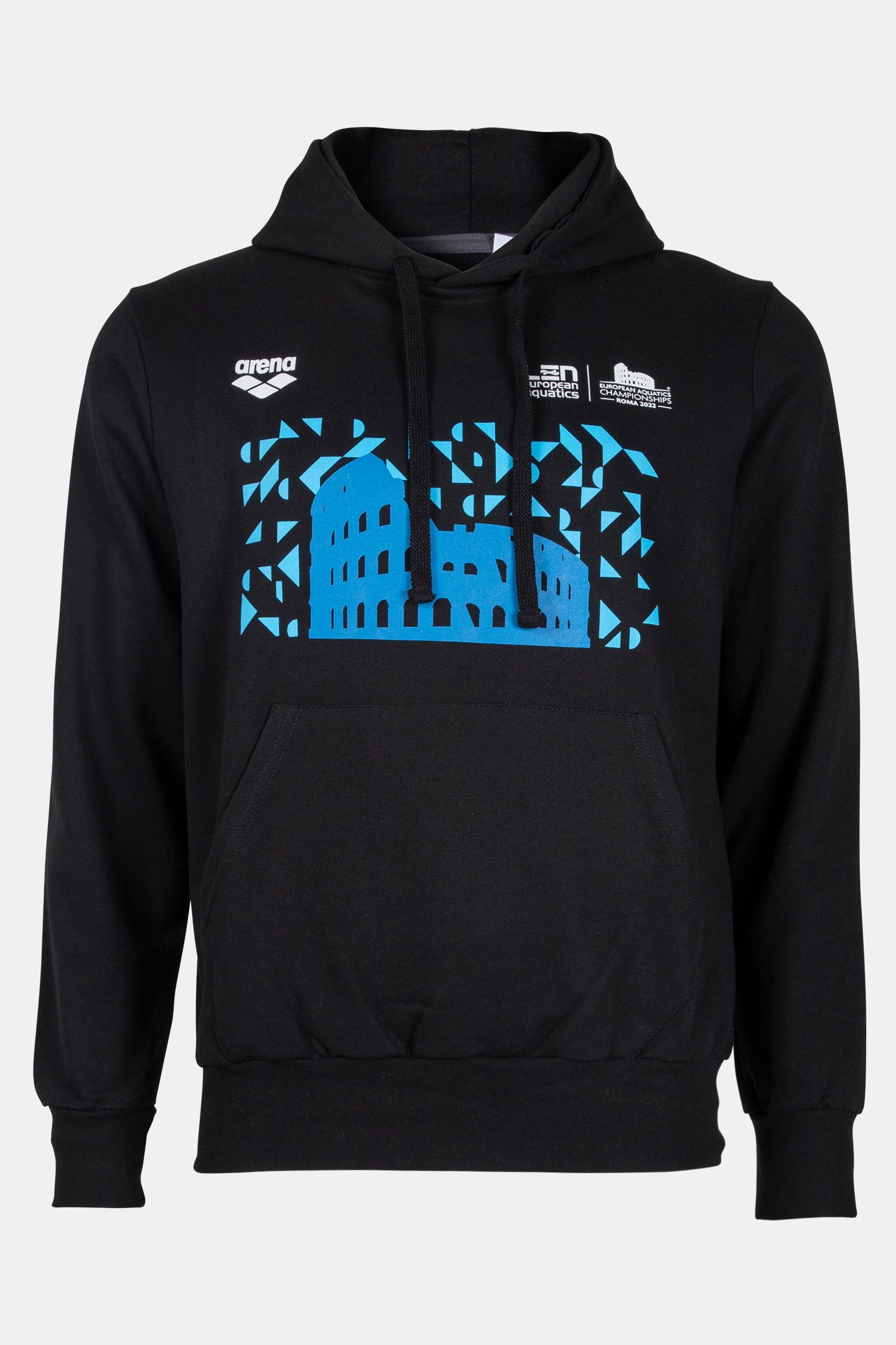 UNISEX HOODIE ESCH ROME 22 MERCH BLACK 7