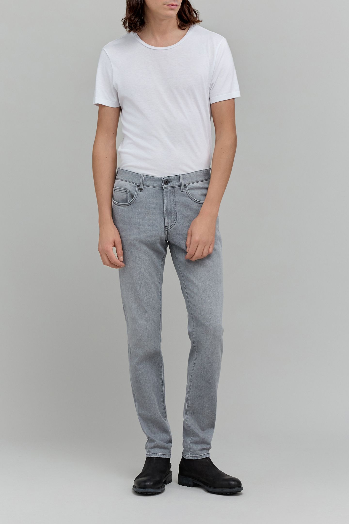 BRUCE SLIM ASPHALT JEANS BITUME 3