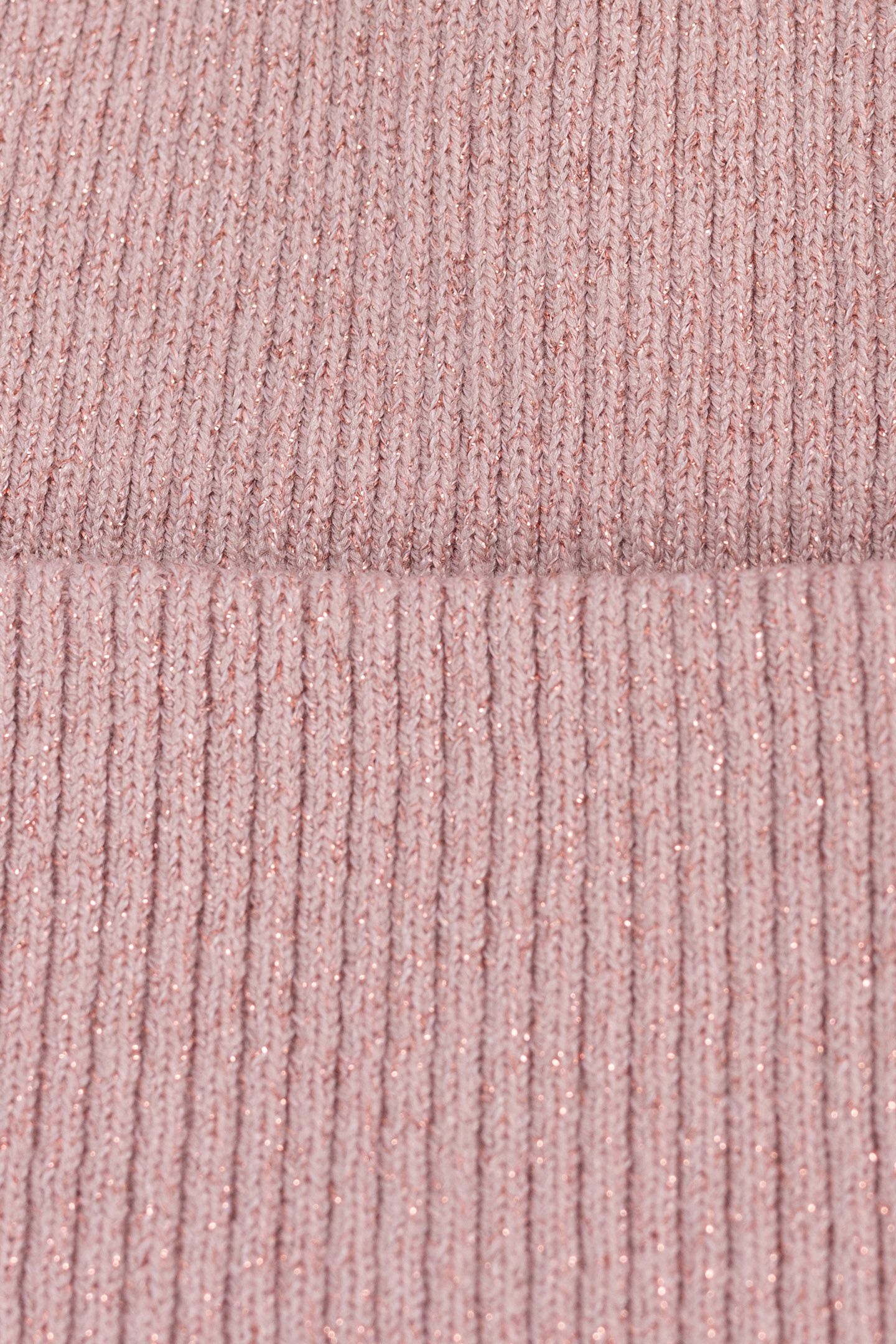 GIRL'S RECYCLED PINK SEQUINED KNIT HAT 4