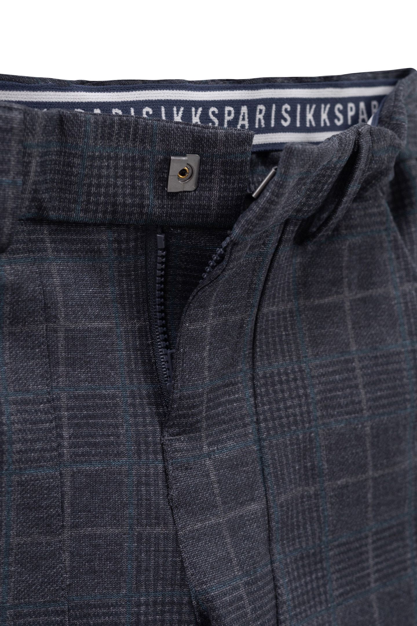 BOY'S GREY PRINCE OF WALES KNIT PANTS 5