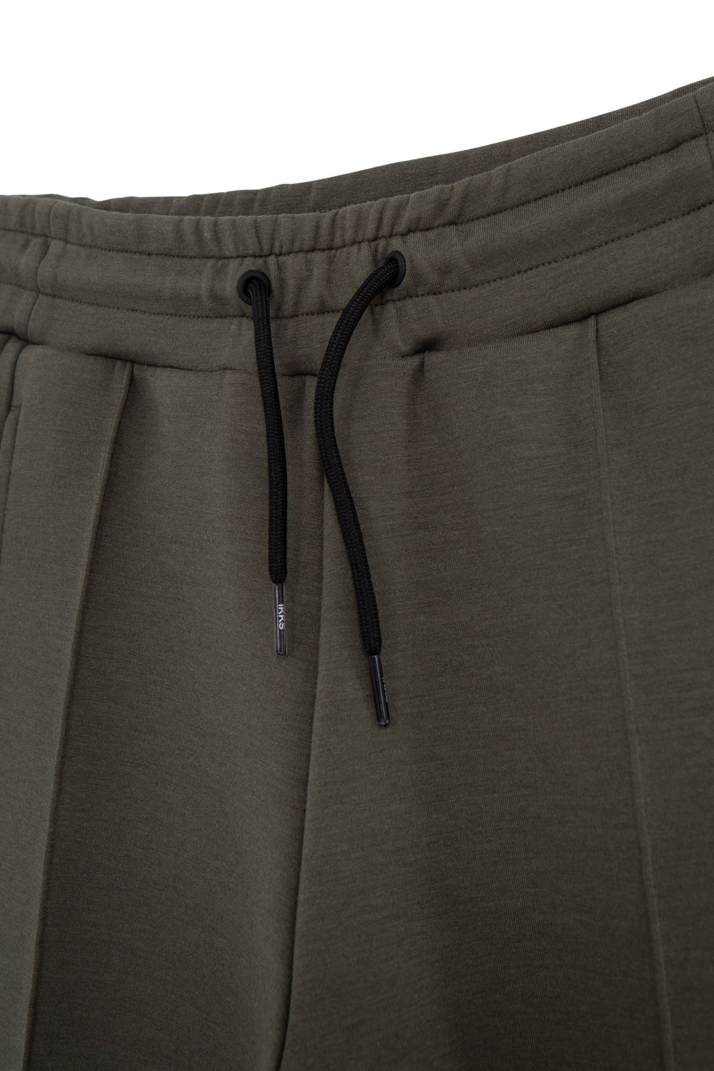 BOY'S KHAKI JOGGING SUIT WITH MARKED PLEATS 3