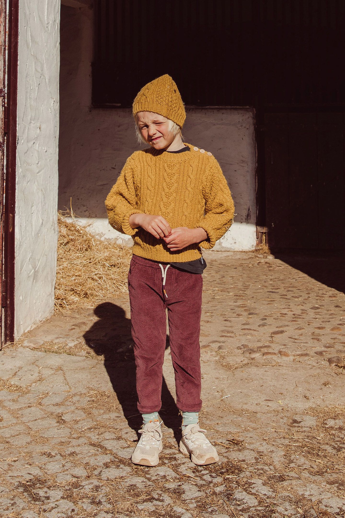 PANTS ABEL GRAPE 1