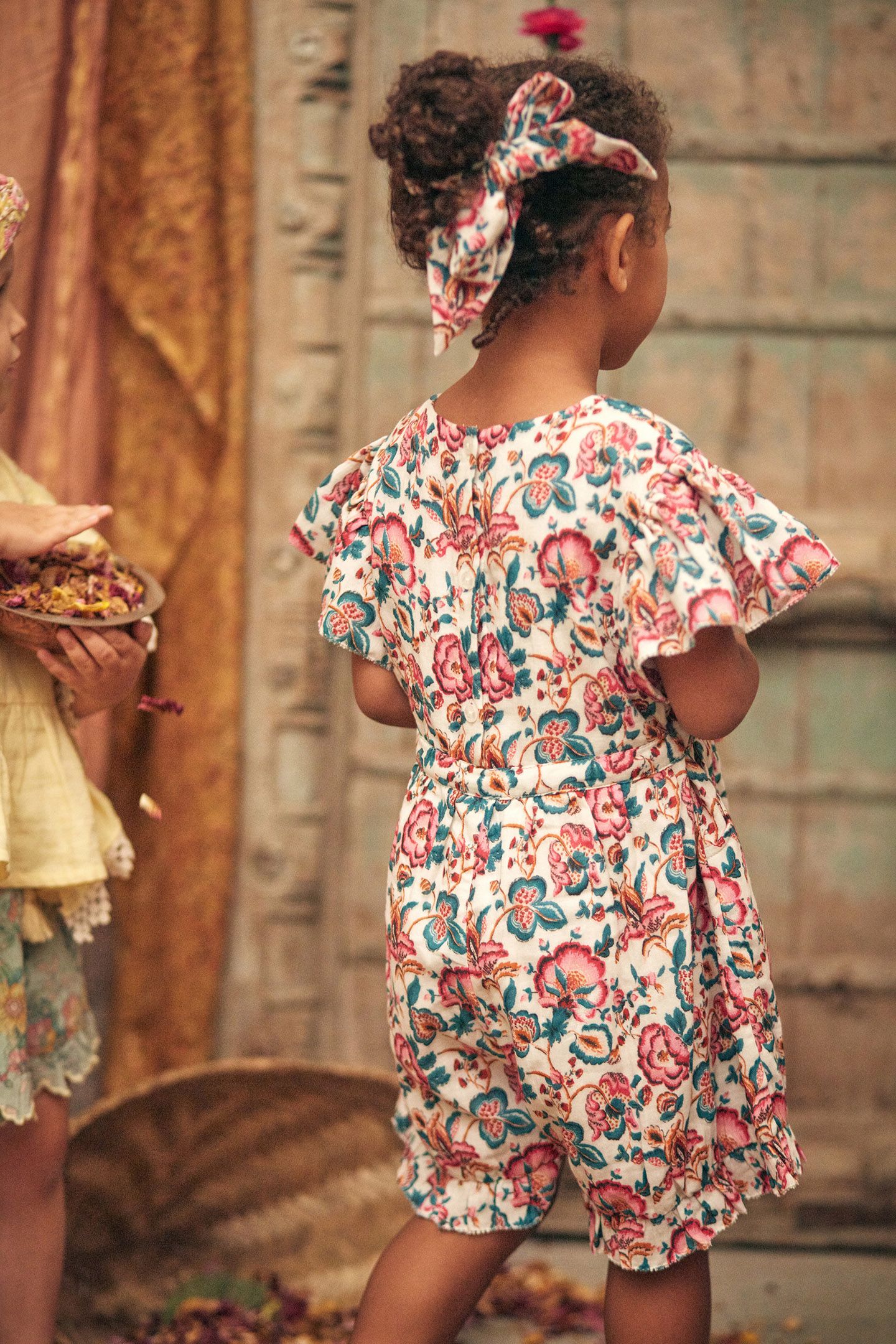 JUMPSUITS MAYALIA CREAM INDIAN FLOWERS 2