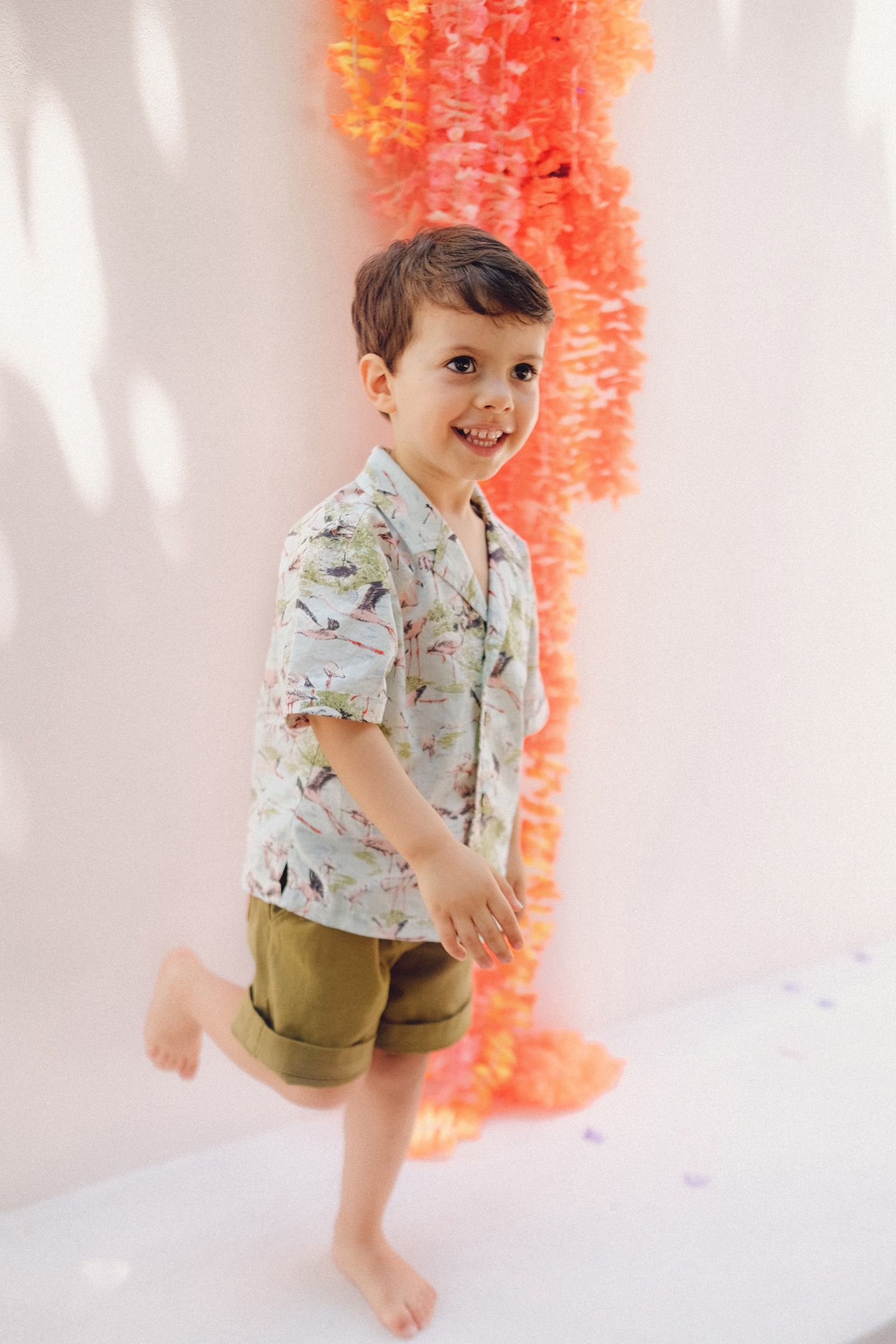 SHIRT ALOV ACQUA DARJ FLAMINGO 1