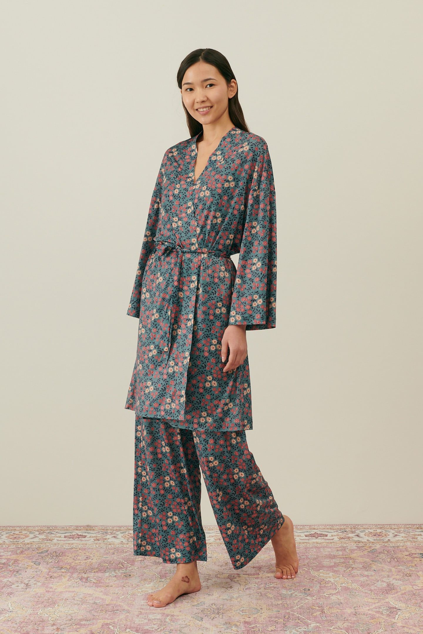 KIMONO YOKI STONEBLUE STARGARDEN 1