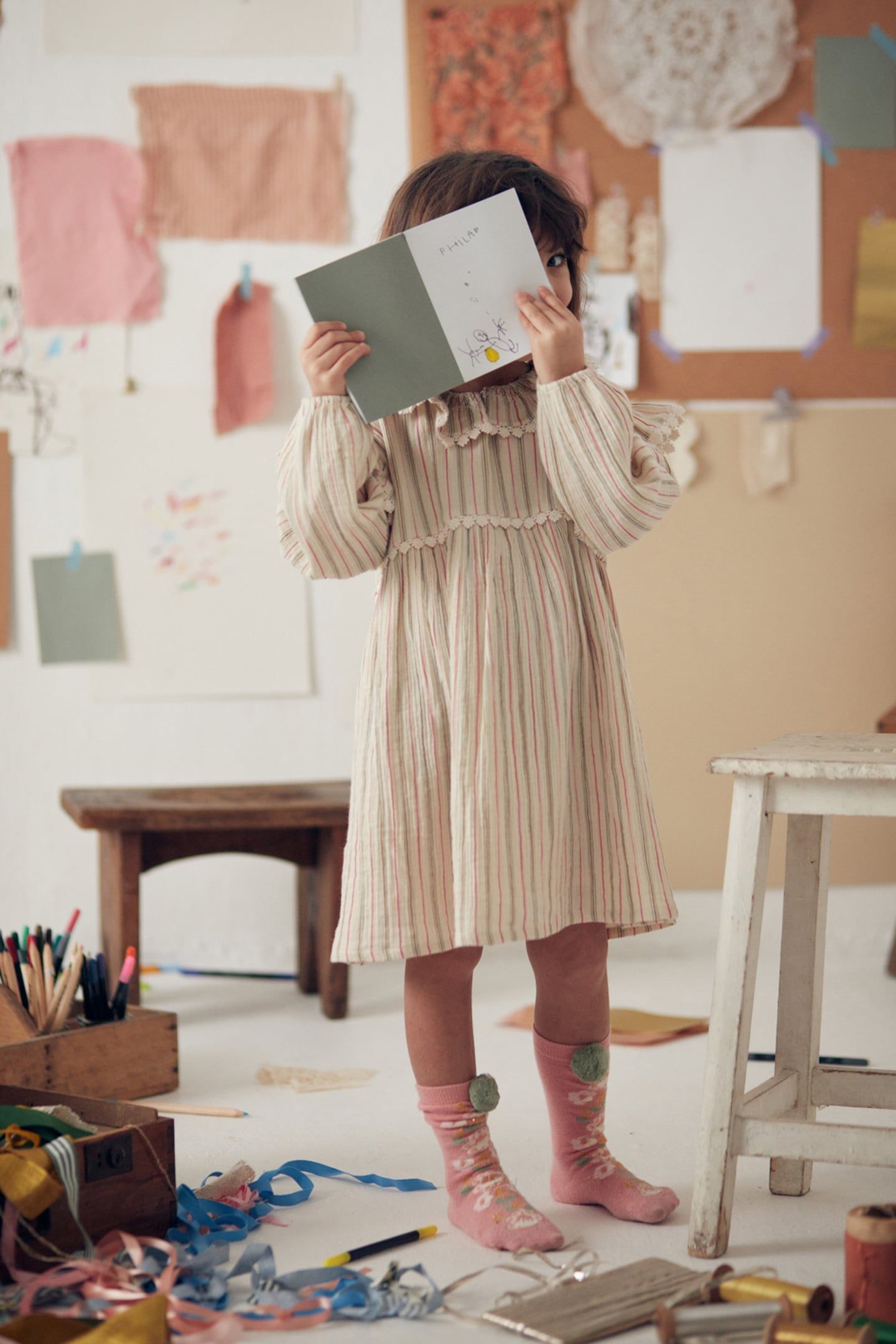 DRESS ILLI MULTICOLOR STRIPES 1