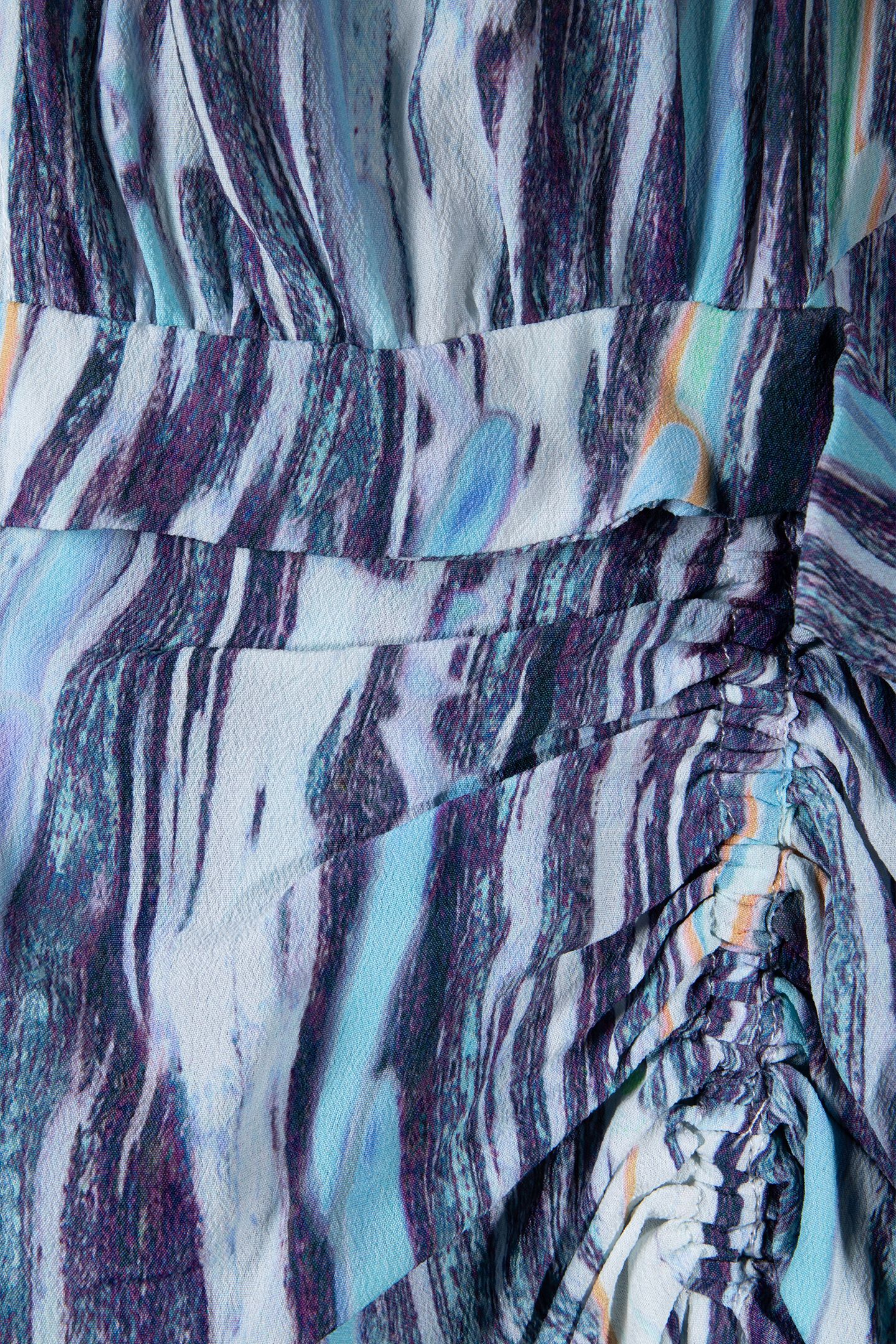 ISIARI DRESS MIXED BLUE 4