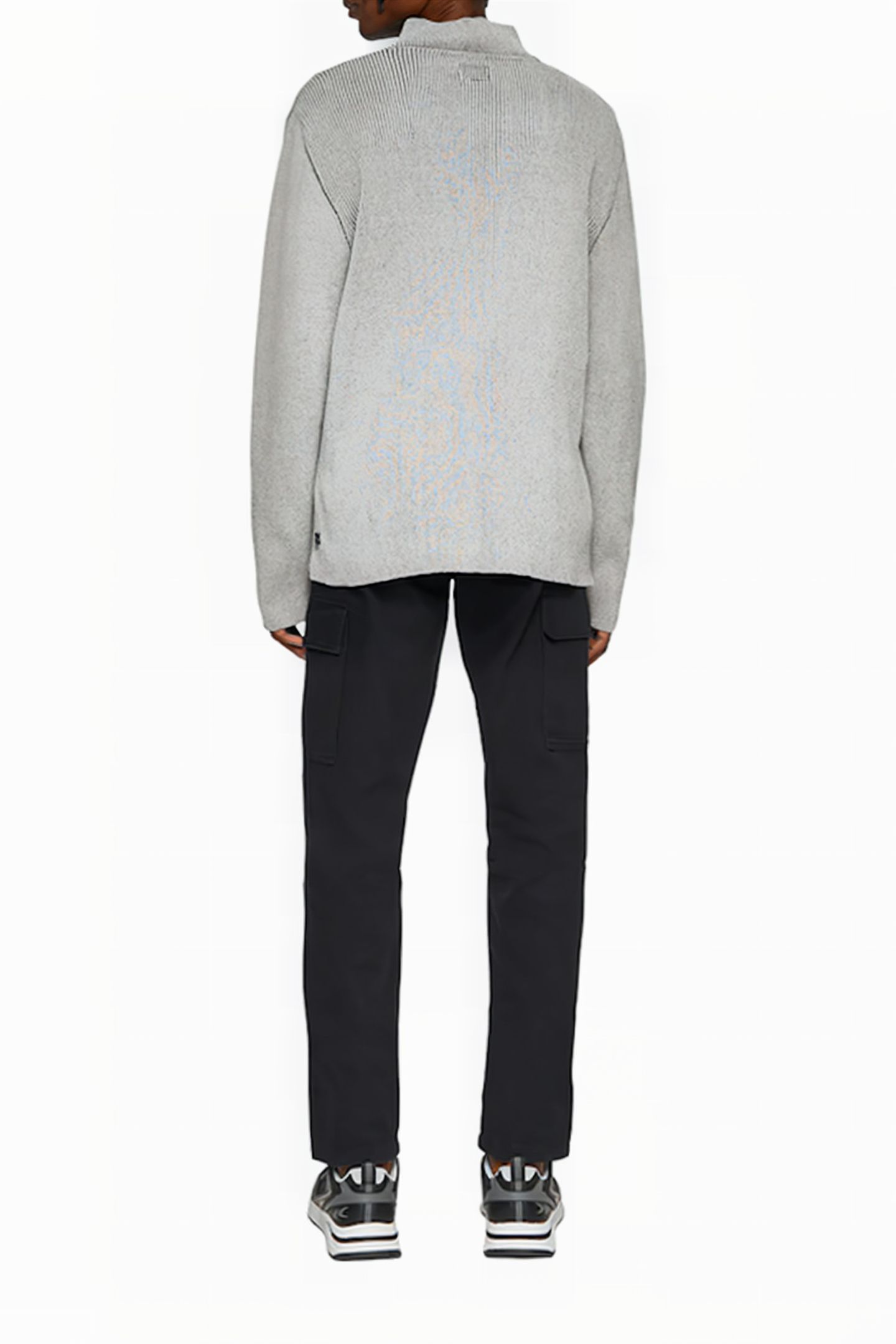 S.OLIVER-QS PULLOVER LIGHT GREY 3