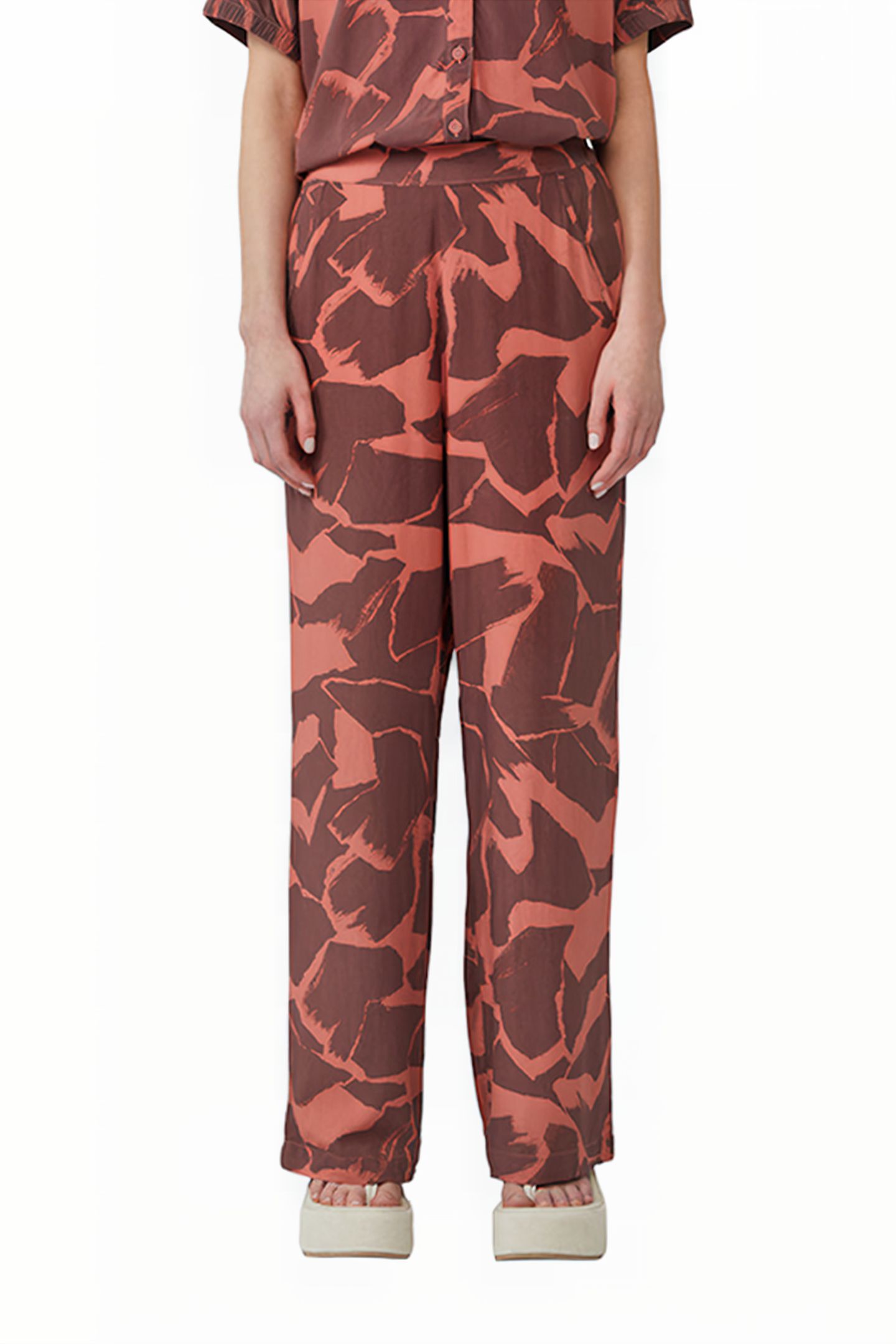 S.OLIVER-QS HOSEN ORANGE-RED 1