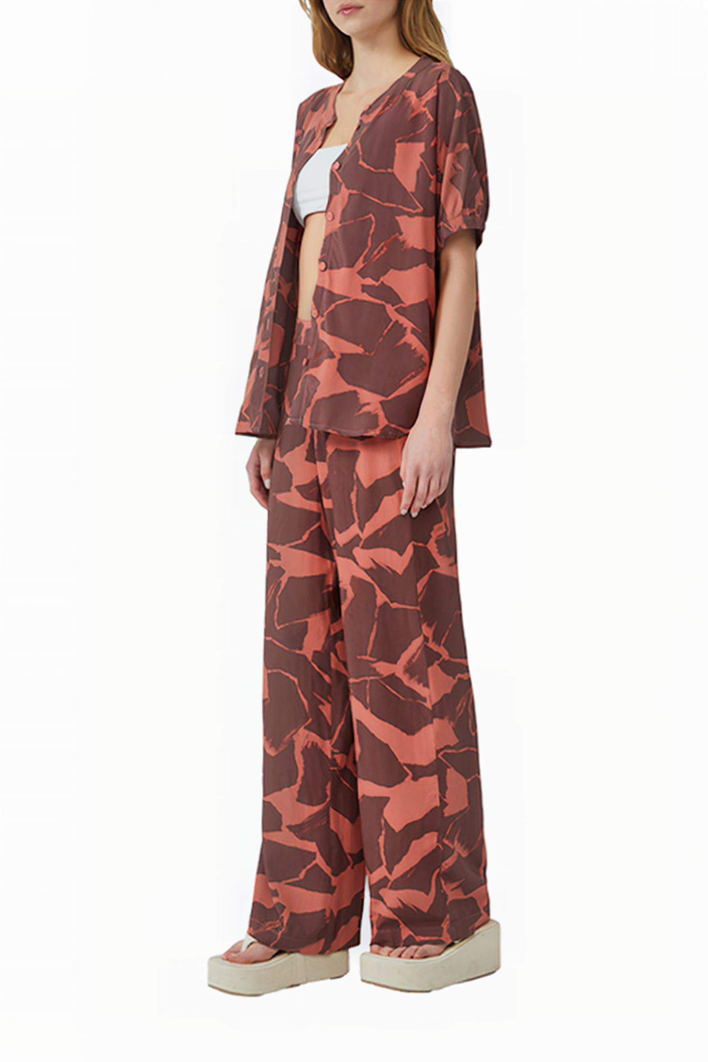 S.OLIVER-QS HOSEN ORANGE-RED 4