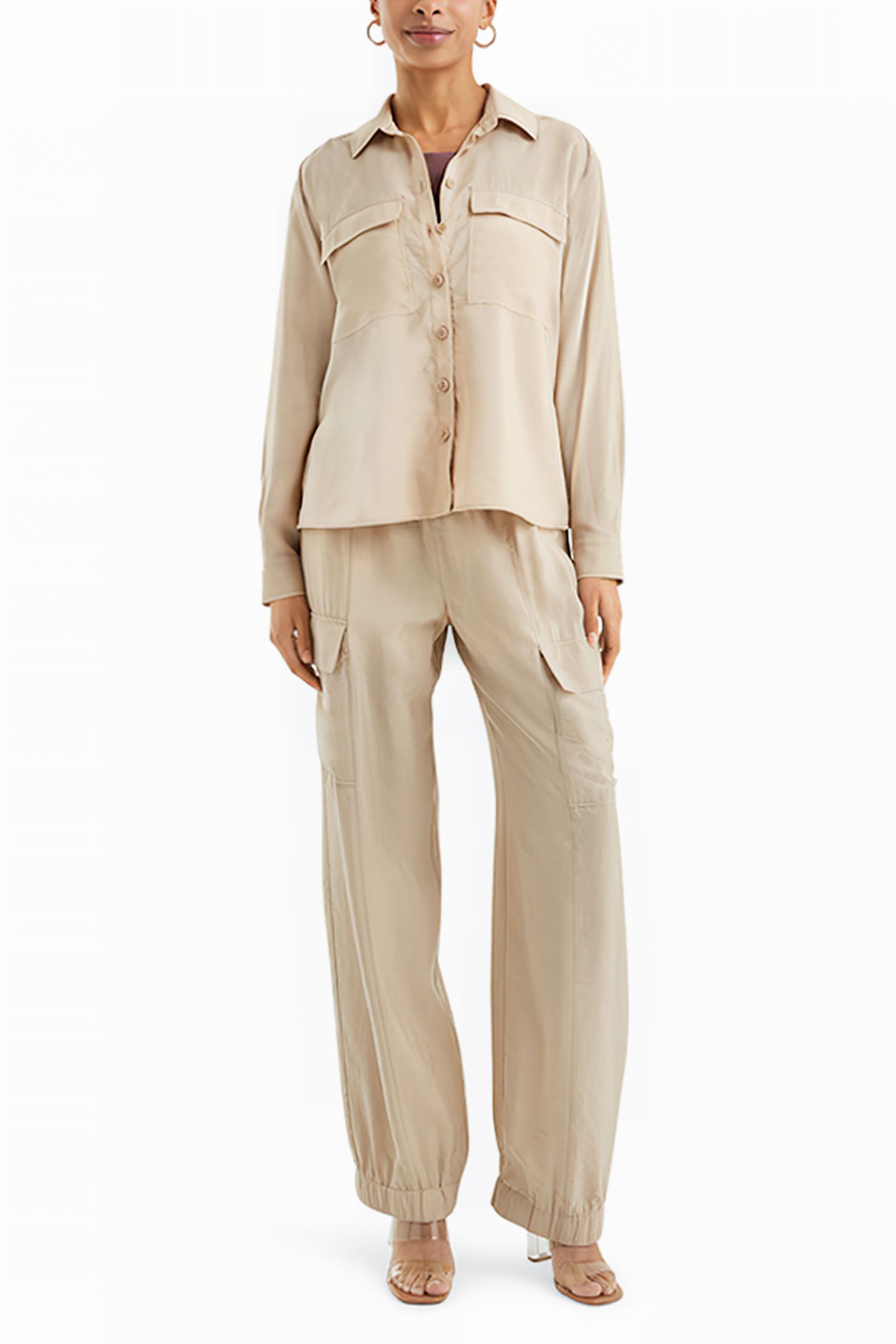 S.OLIVER-QS BLOUSE BEIGE 2