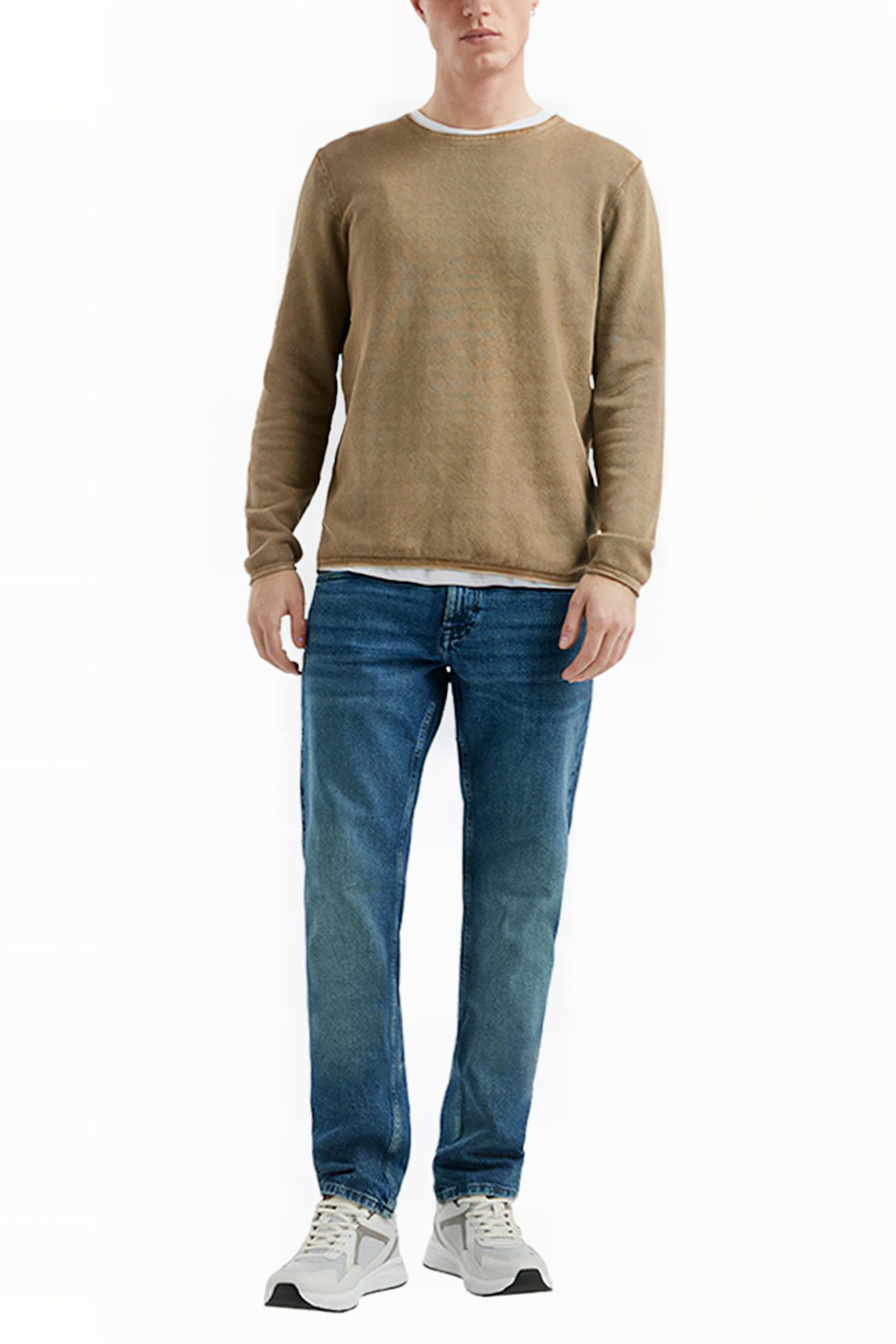 S.OLIVER-QS PULLOVER BROWN 2