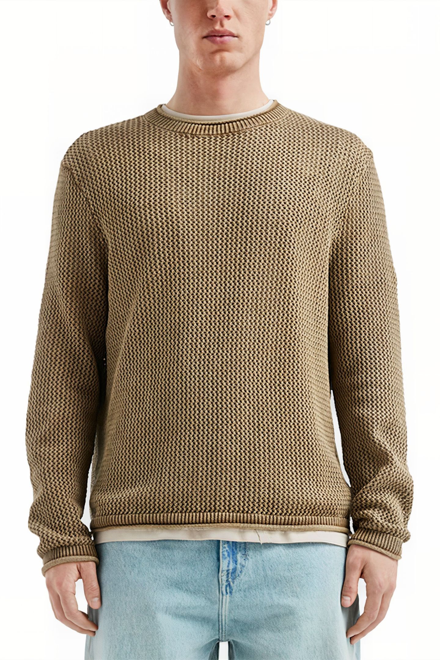 S.OLIVER-QS PULLOVER BROWN 1