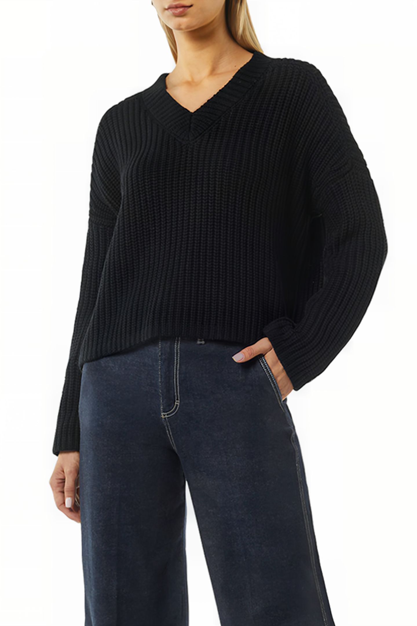 COMMA PULLOVERS BLACK 1