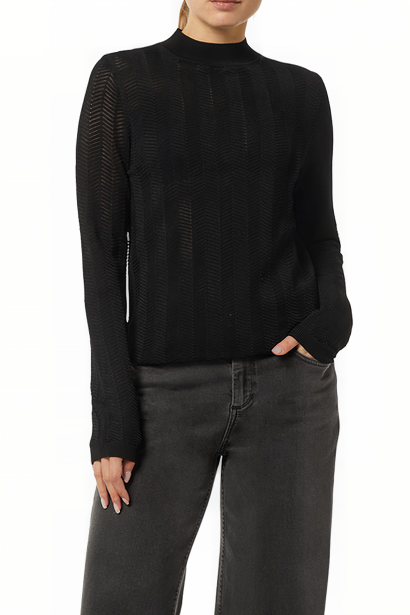 PULLOVER BLACK 1