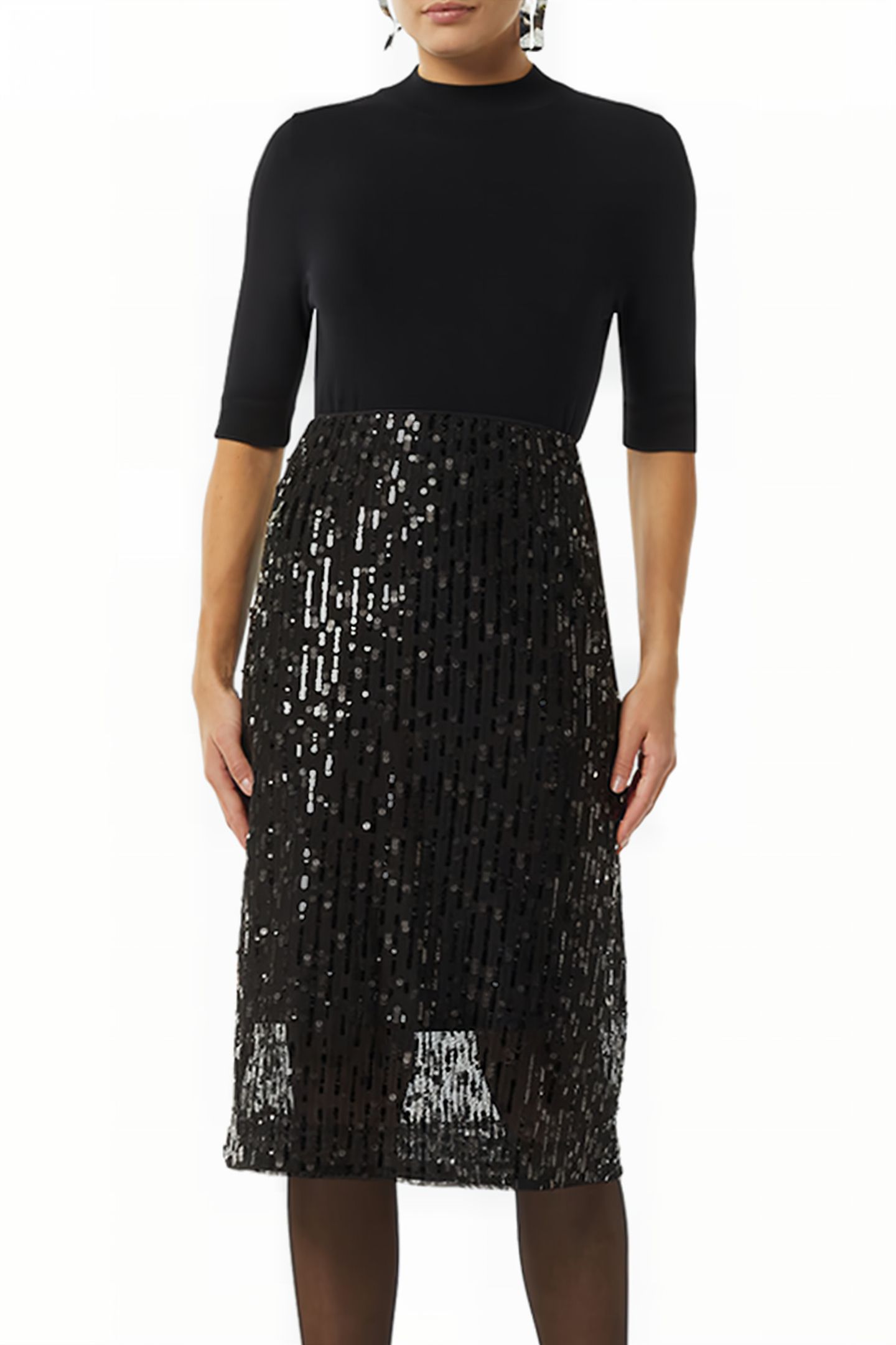 COMMA SKIRTS BLACK 1