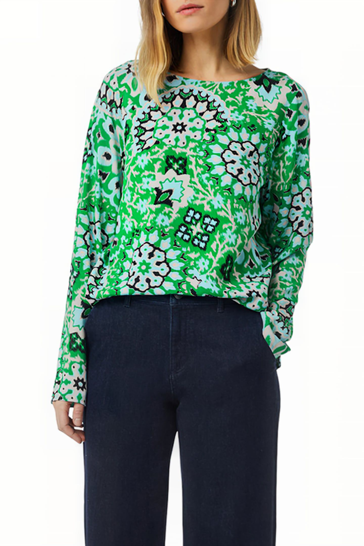 BLOUSE GREEN 1