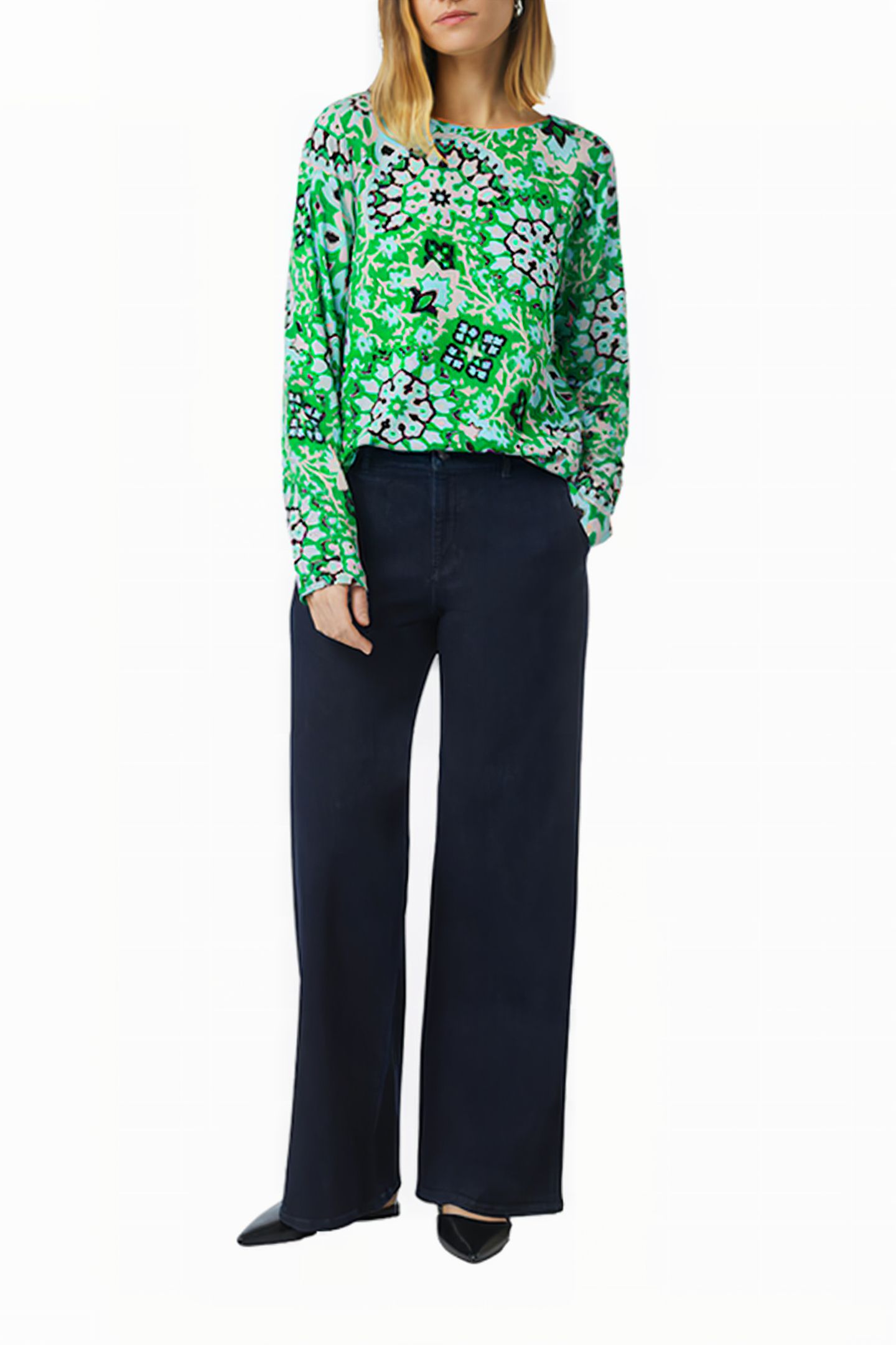 BLOUSE GREEN 2