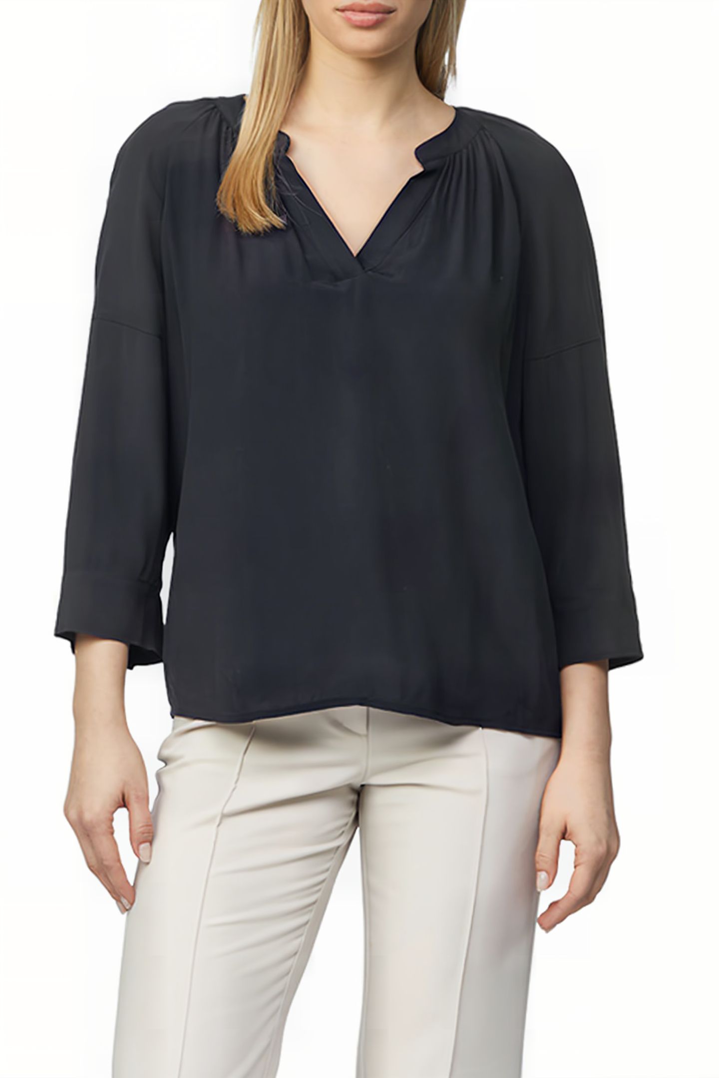COMMA BLOUSES BLUE MARINE 1