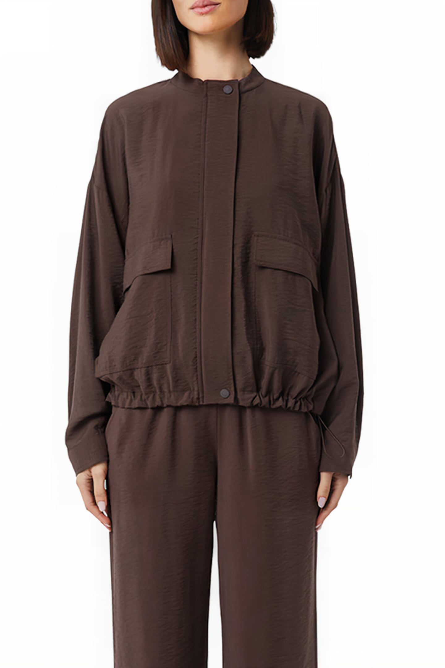 JACKET INDOOR DARK BROWN 1
