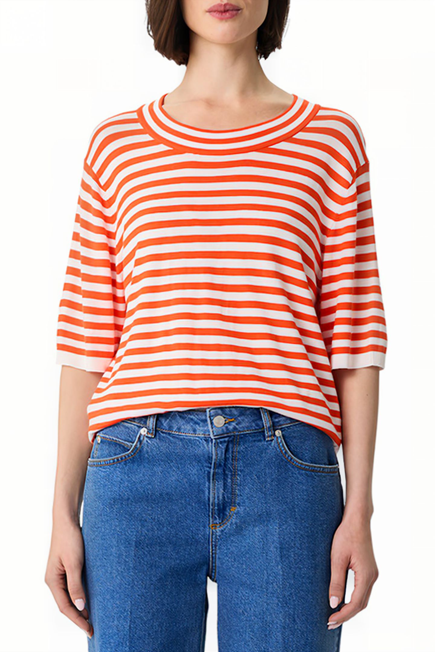 COMMA PULLOVERS ORANGE 1